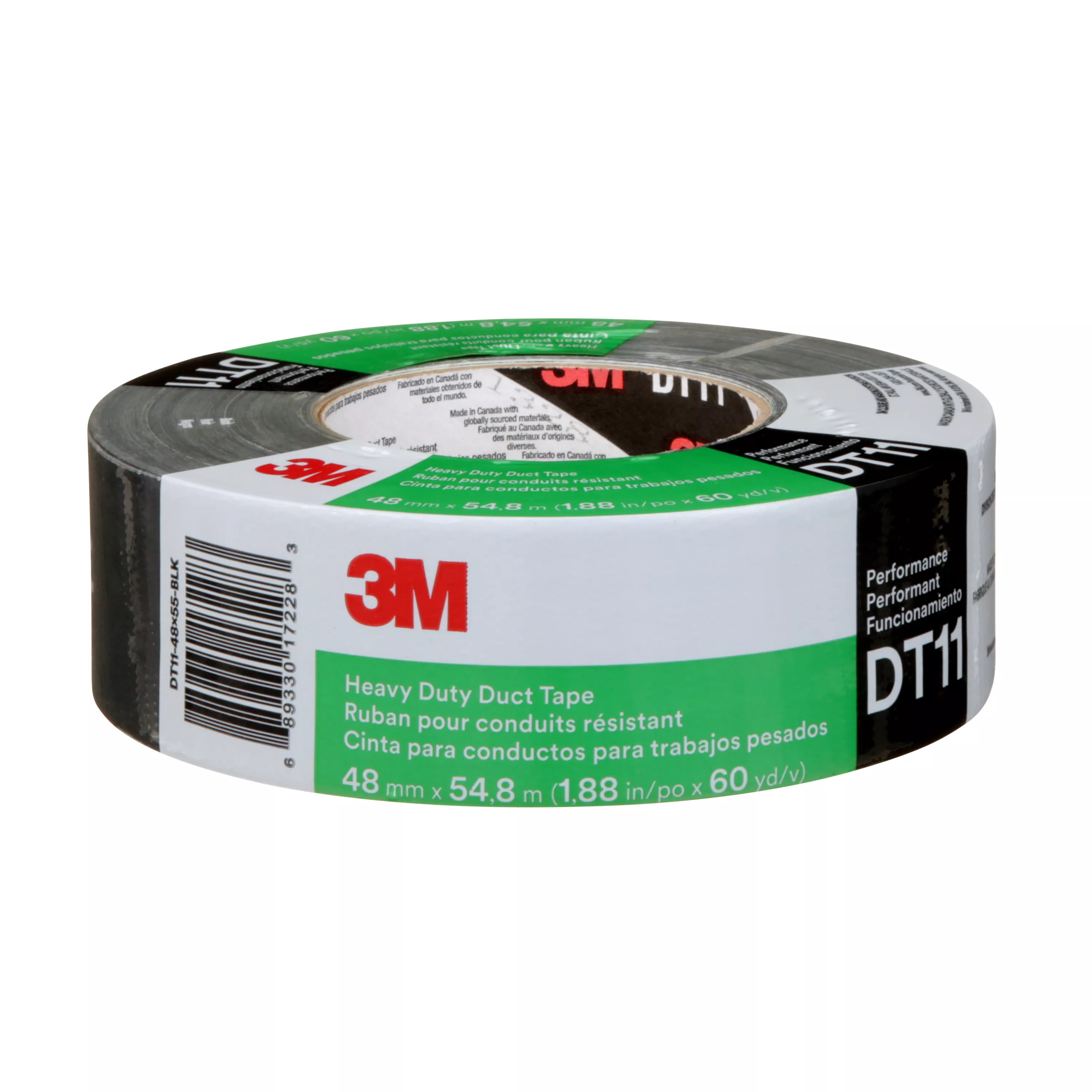 SKU 7100158377 | 3M™ Heavy Duty Duct Tape DT11