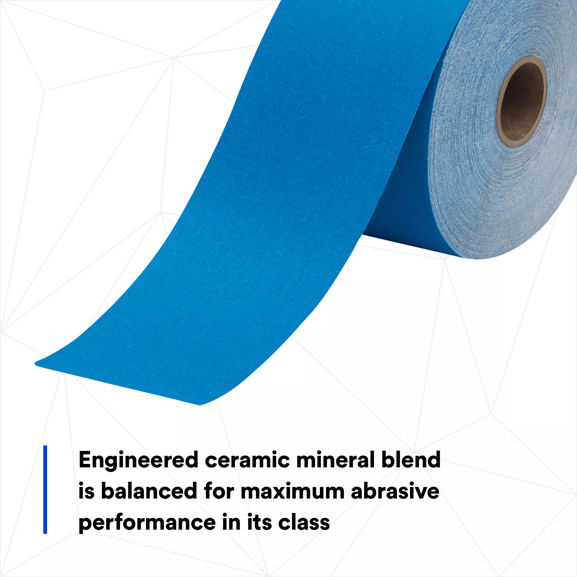 SKU 7100216685 | 3M™ Stikit™ Blue Abrasive Sheet Roll 321U