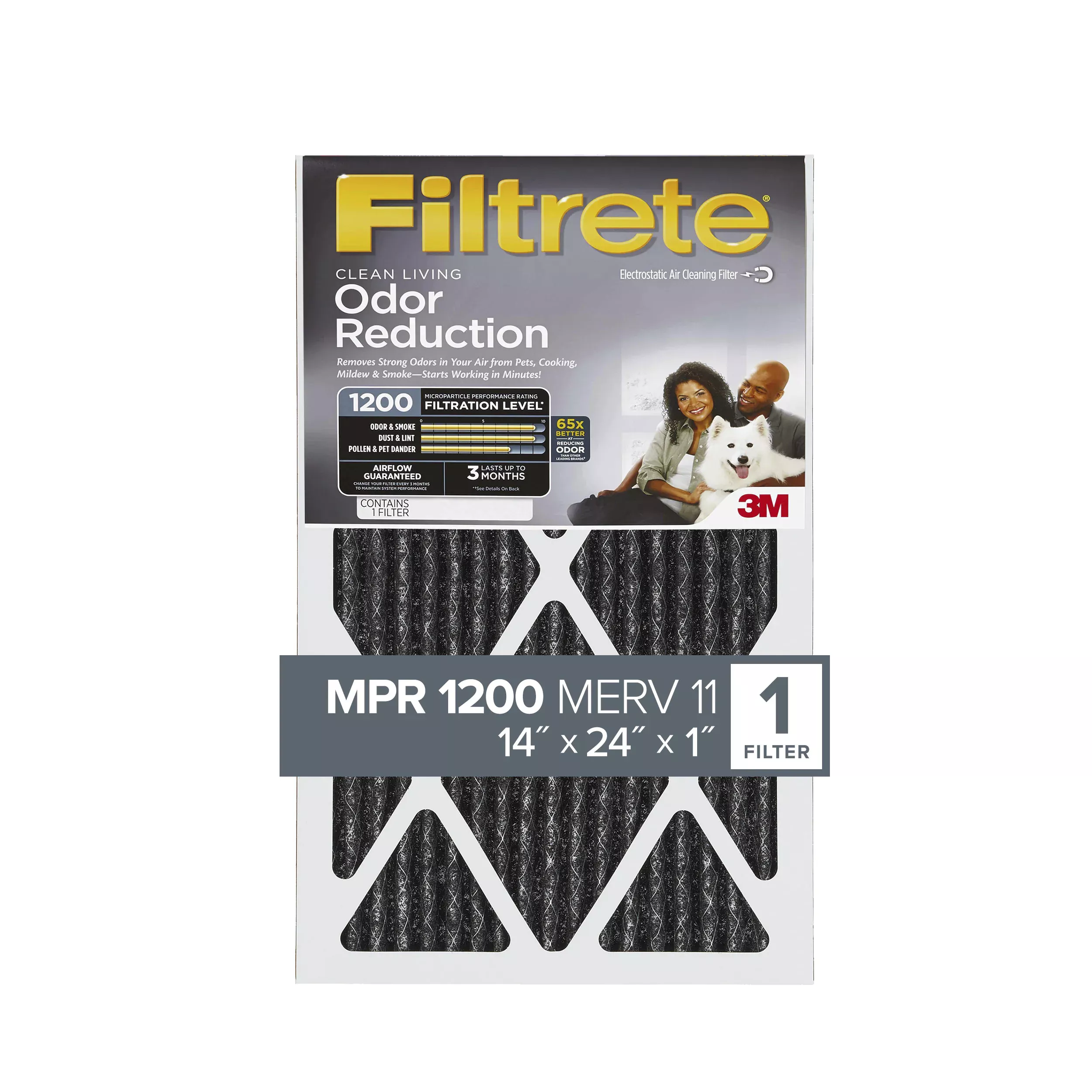 SKU 7010375248 | Filtrete™ Home Odor Reduction Filter HOME23-4
