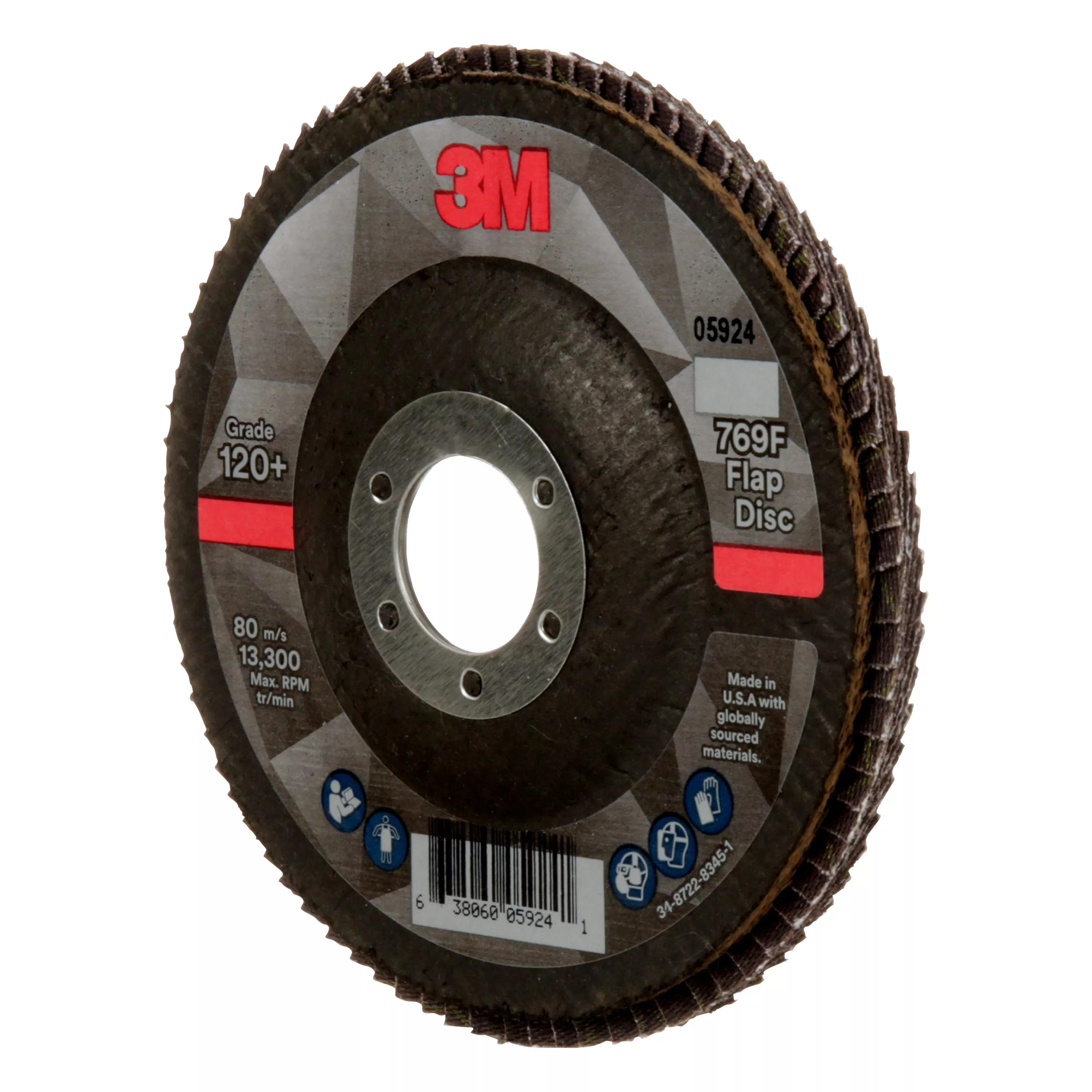 SKU 7100178092 | 3M™ Flap Disc 769F