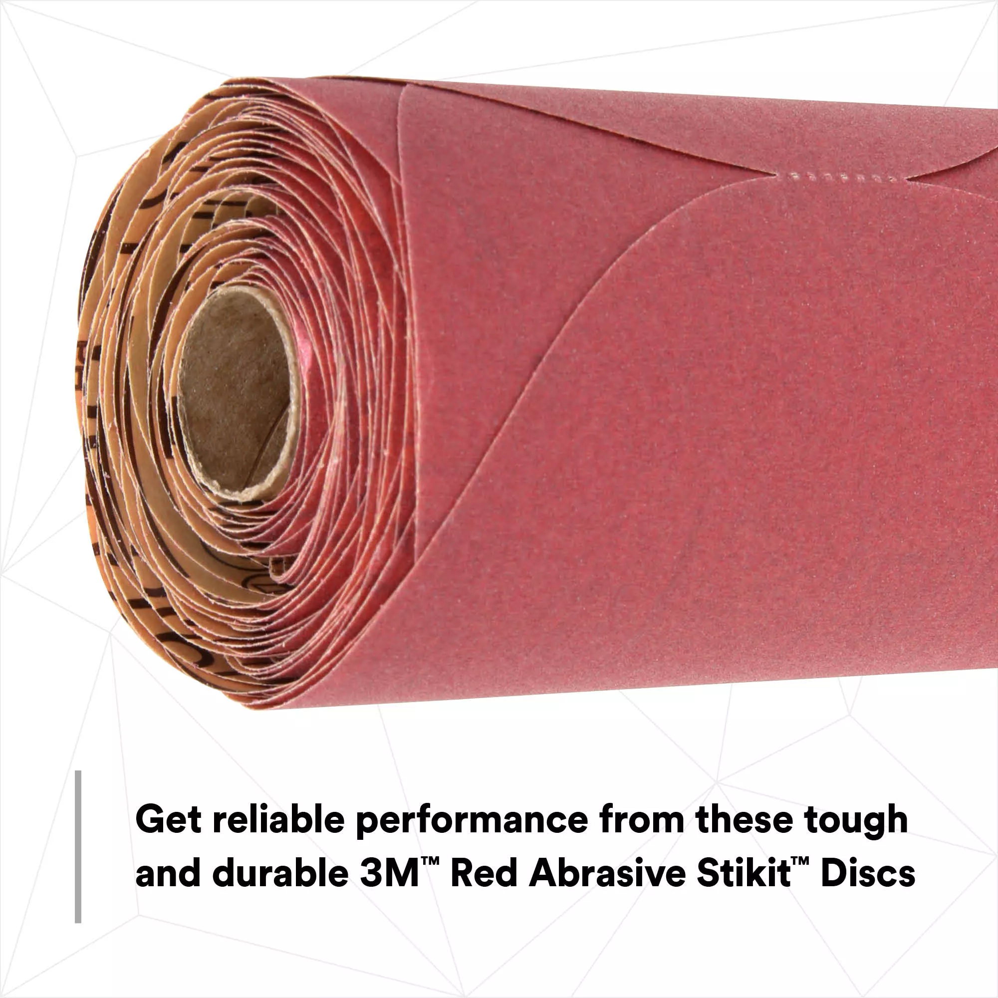 SKU 7000119769 | 3M™ Red Abrasive Stikit™ Disc