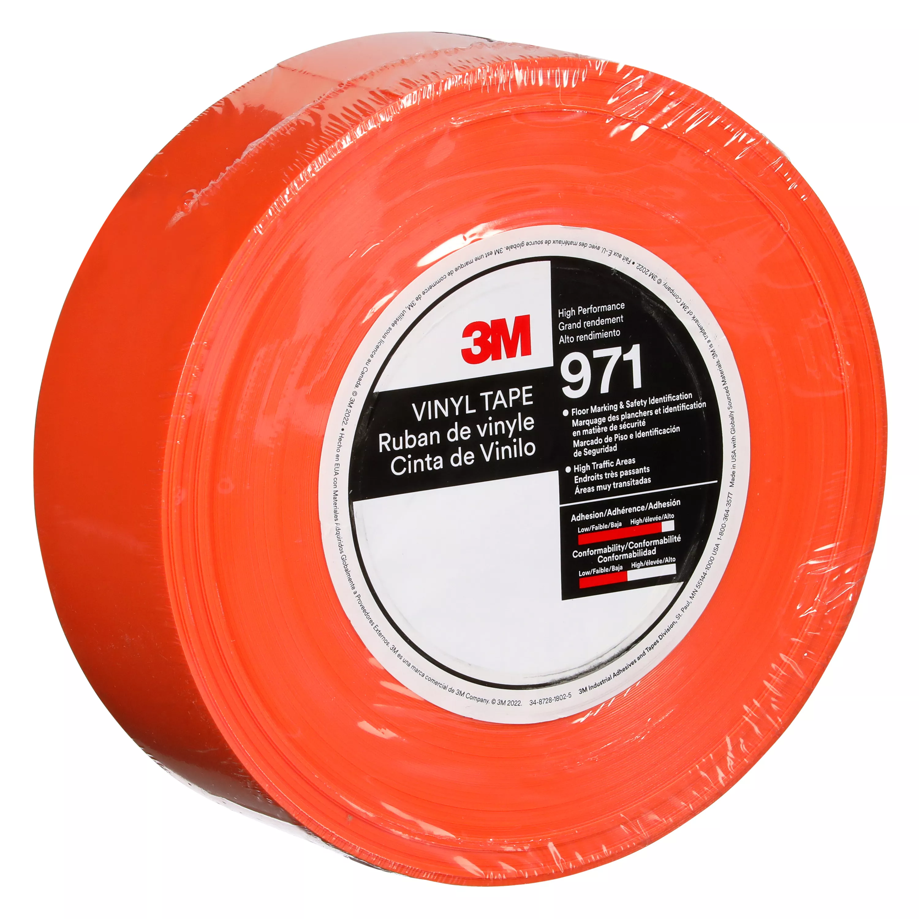 SKU 7100260621 | 3M™ Durable Floor Marking Tape 971