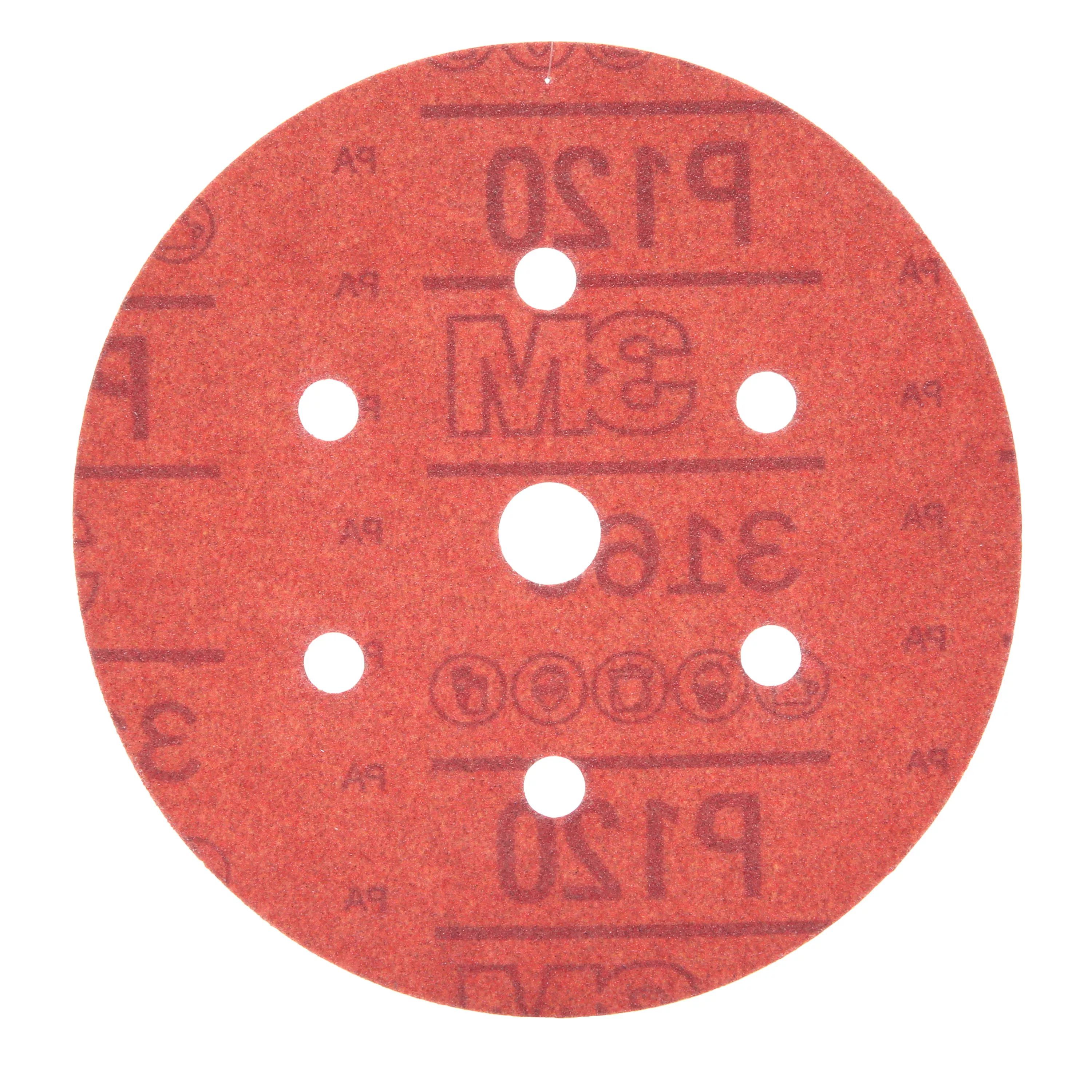 SKU 7000028268 | 3M™ Hookit™ Red Abrasive Disc Dust Free