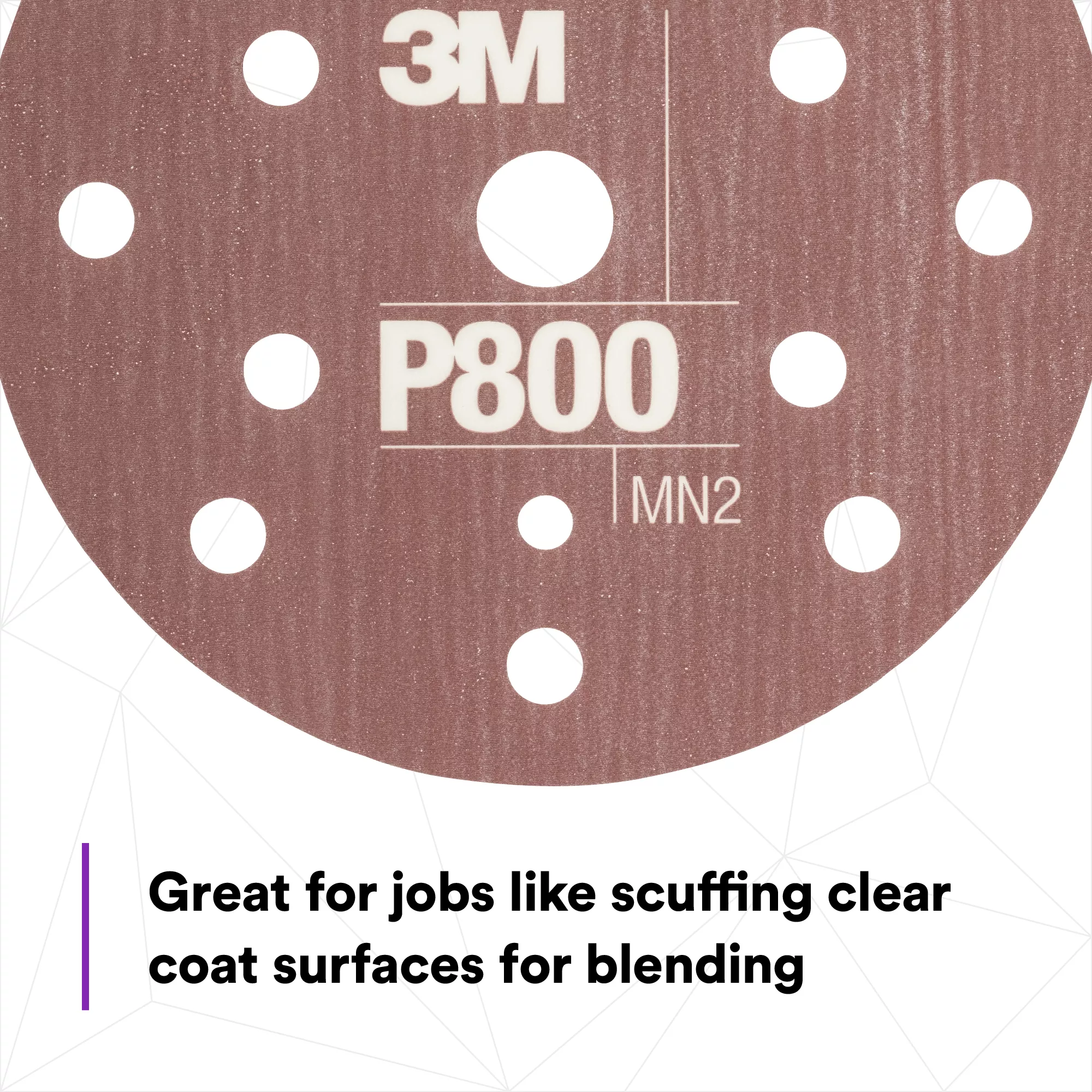 SKU 7000120195 | 3M™ Hookit™ Flexible Abrasive Disc 270J