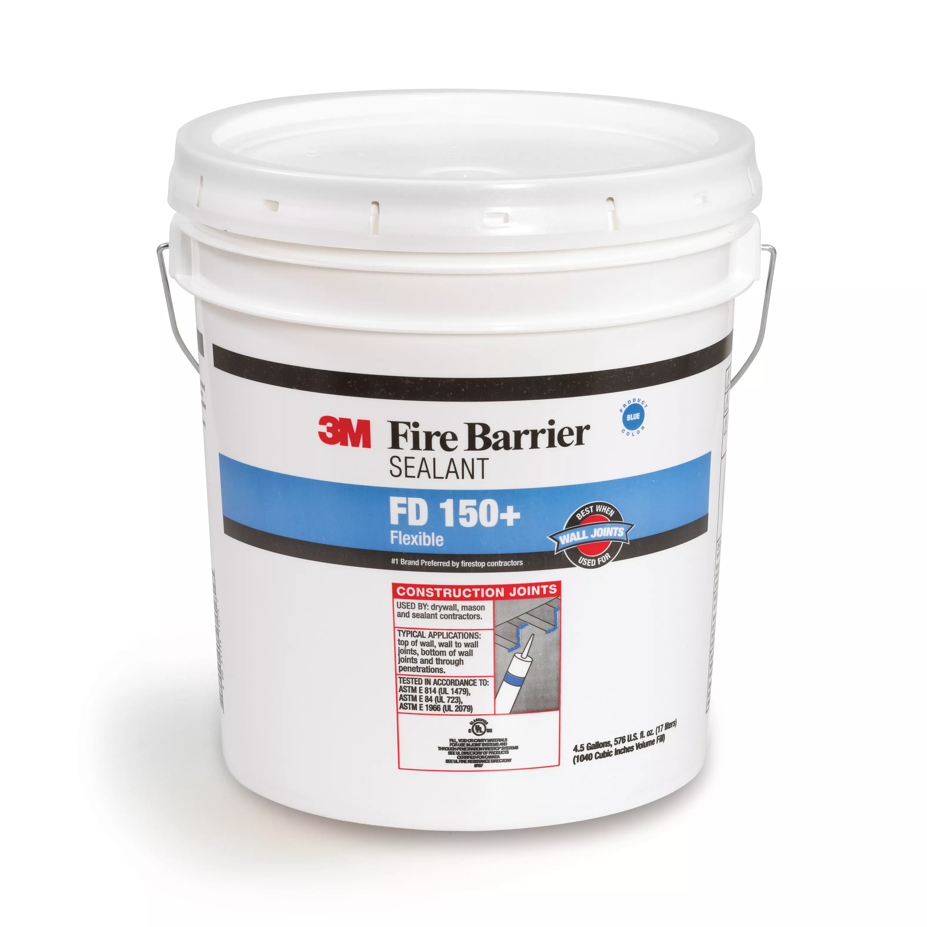 3M™ Fire Barrier Sealant FD 150+, Blue, 4.5 Gallon (Pail), 1 Each/Drum