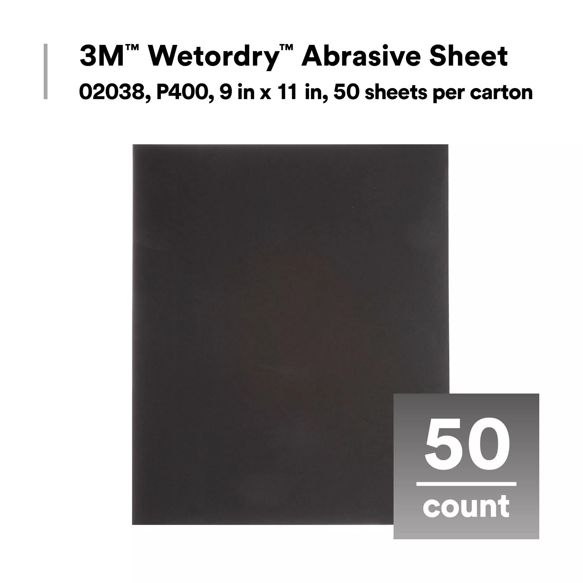 SKU 7000028326 | 3M™ Wetordry™ Abrasive Sheet 213Q