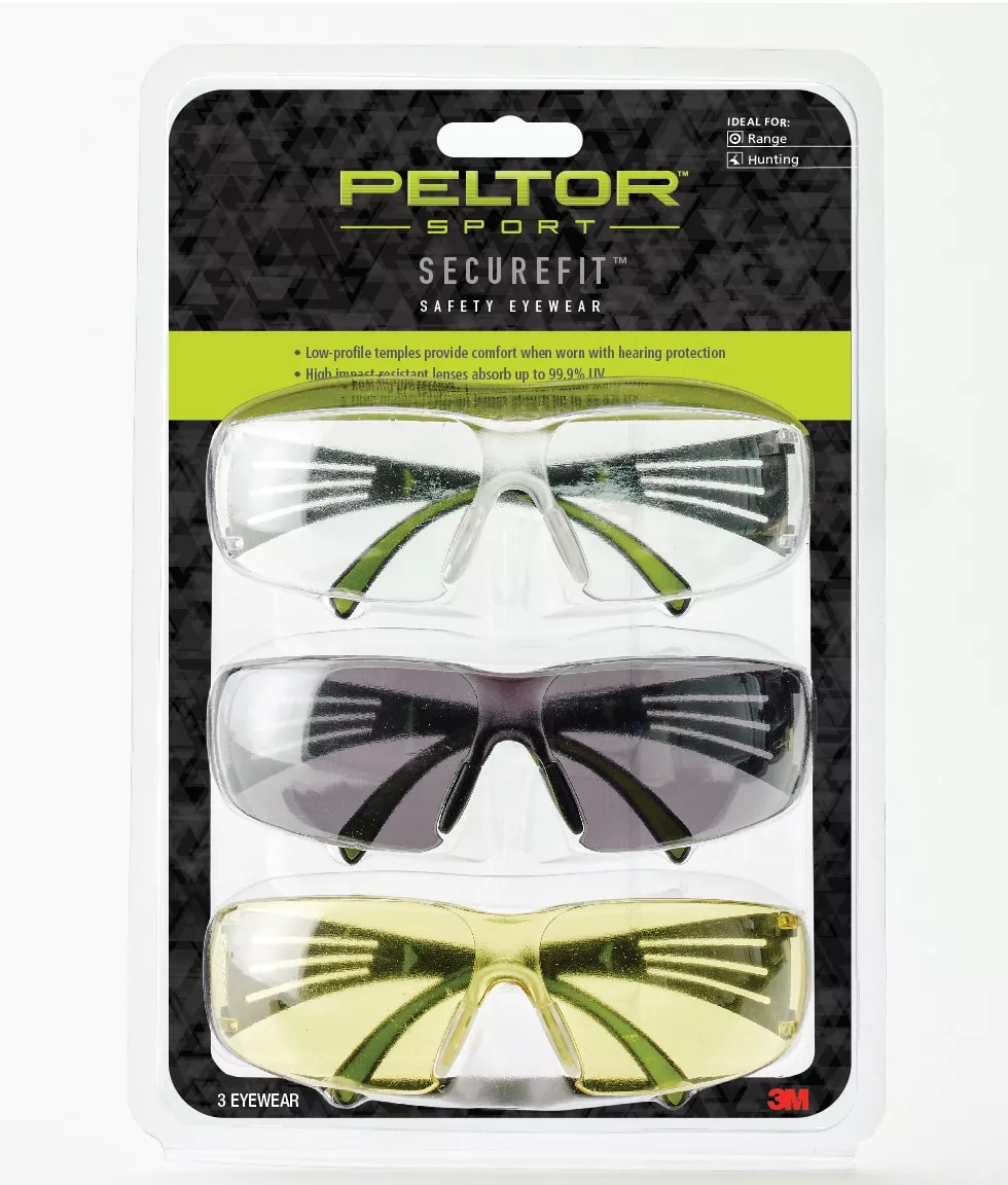 SKU 7100252973 | Peltor™ Sport SecureFit™ Safety Eyewear