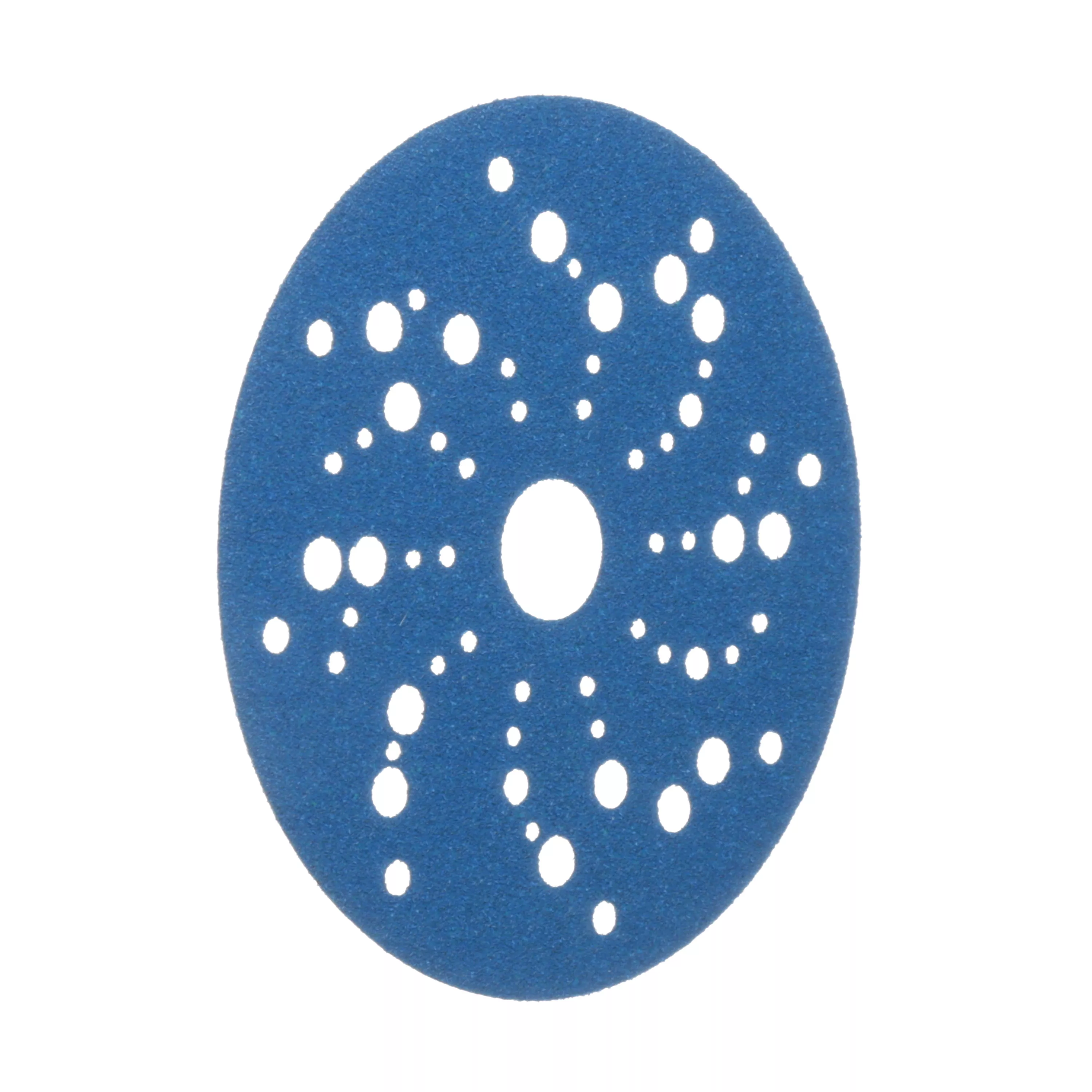 SKU 7100090975 | 3M™ Hookit™ Blue Abrasive Disc 321U Multi-hole