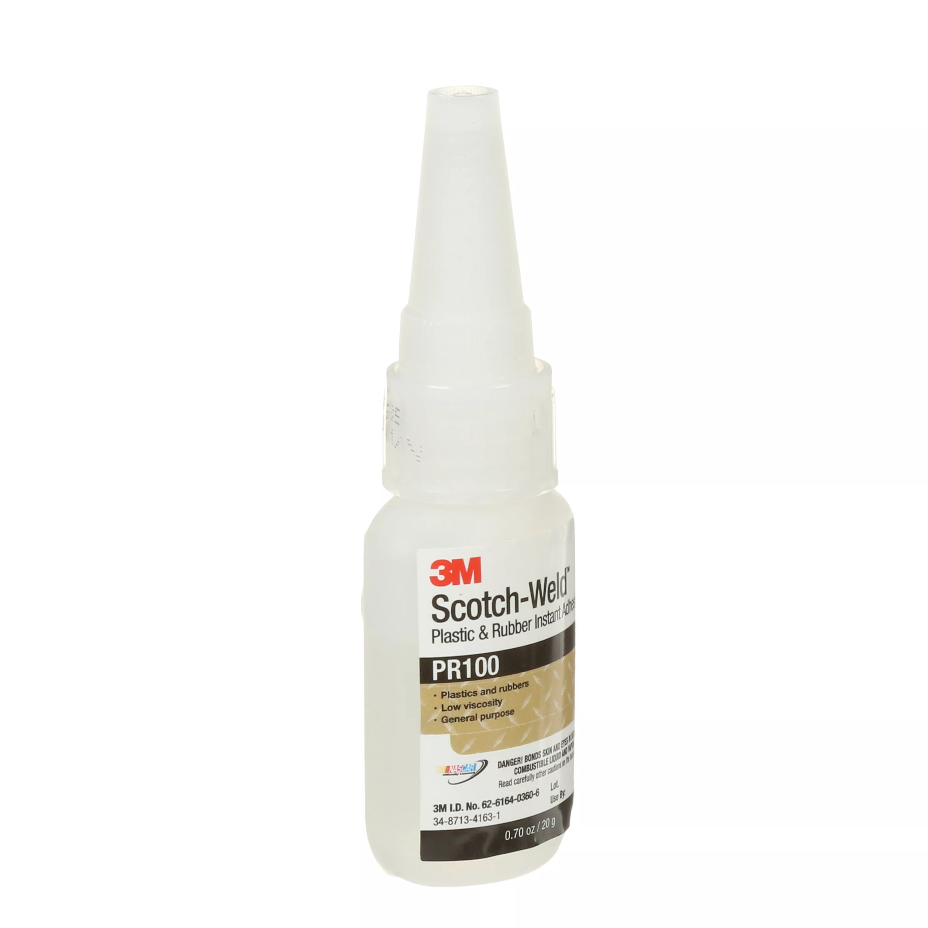 SKU 7100039259 | 3M™ Scotch-Weld™ Plastic & Rubber Instant Adhesive PR100