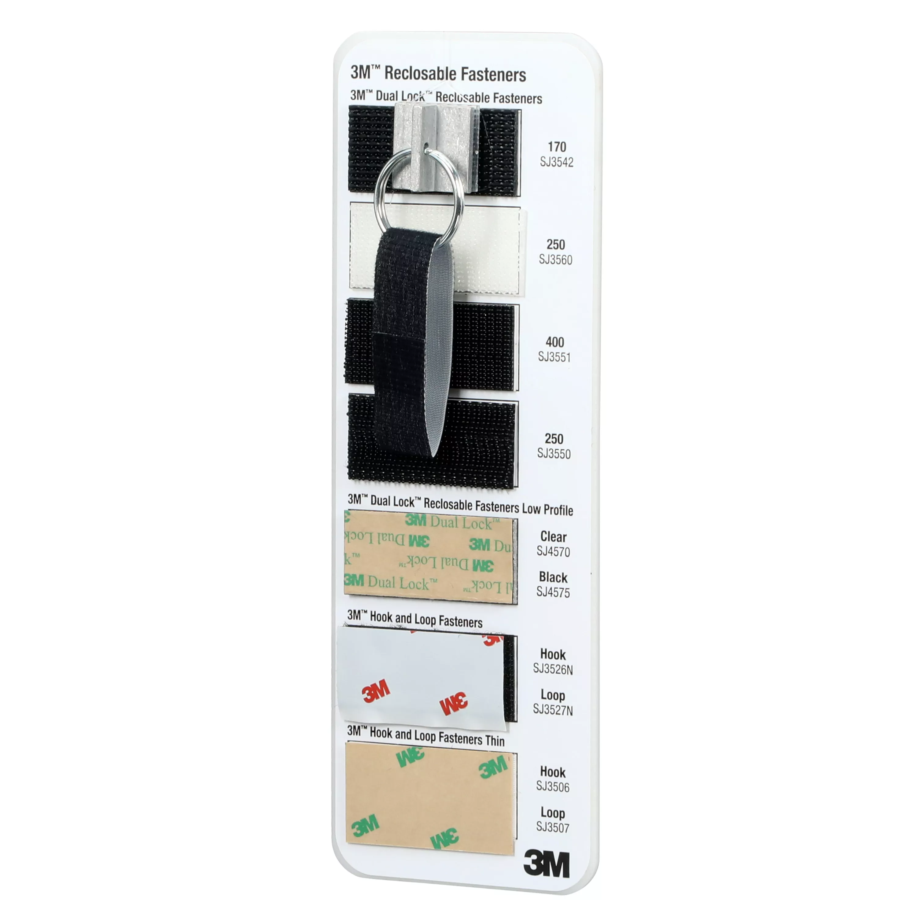 Product Number  | 3M™ Reclosable Fastener Demo Board