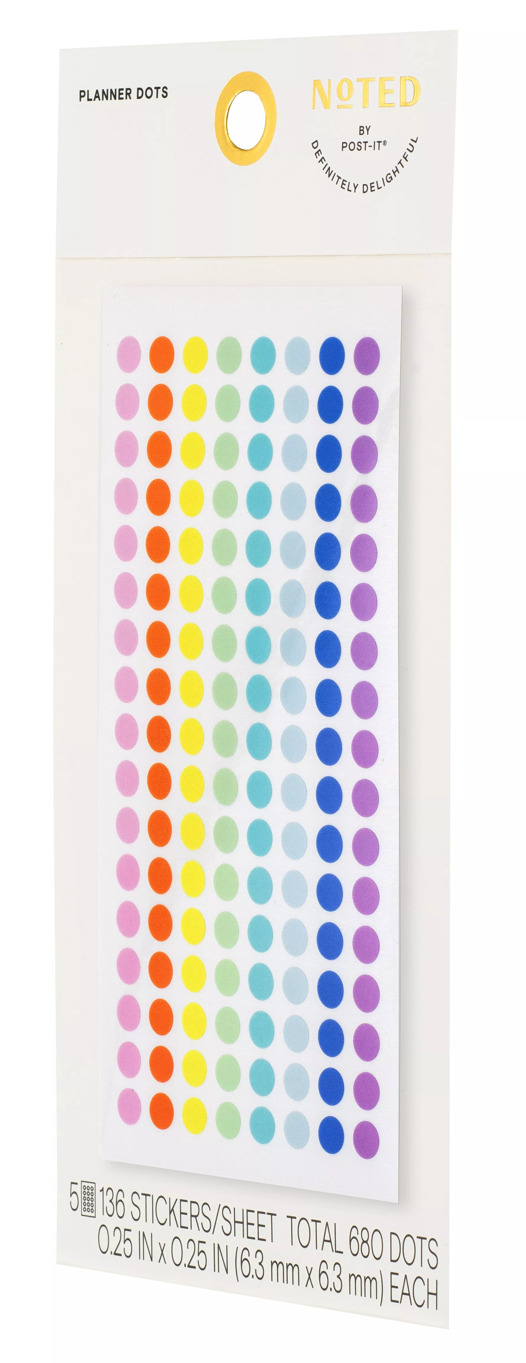 SKU 7100324536 | Post-it® Planner Dots NTD9-PD-1