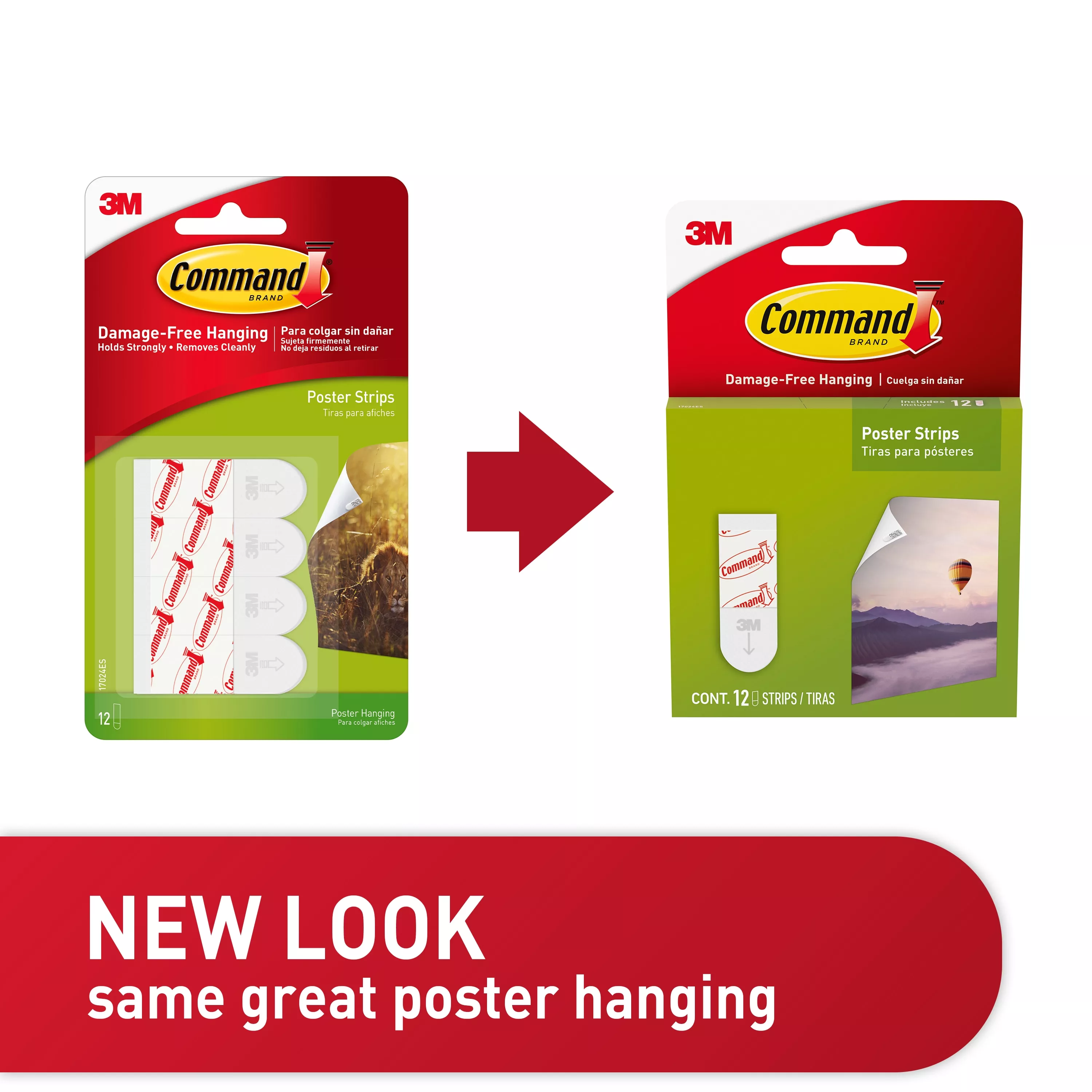 SKU 7100277487 | Command™ Poster Strips 17024ES