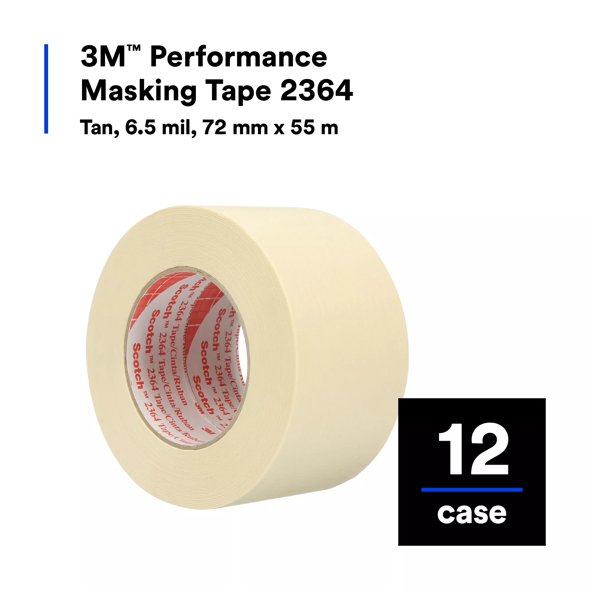 Product Number 2364 | 3M™ Performance Masking Tape 2364