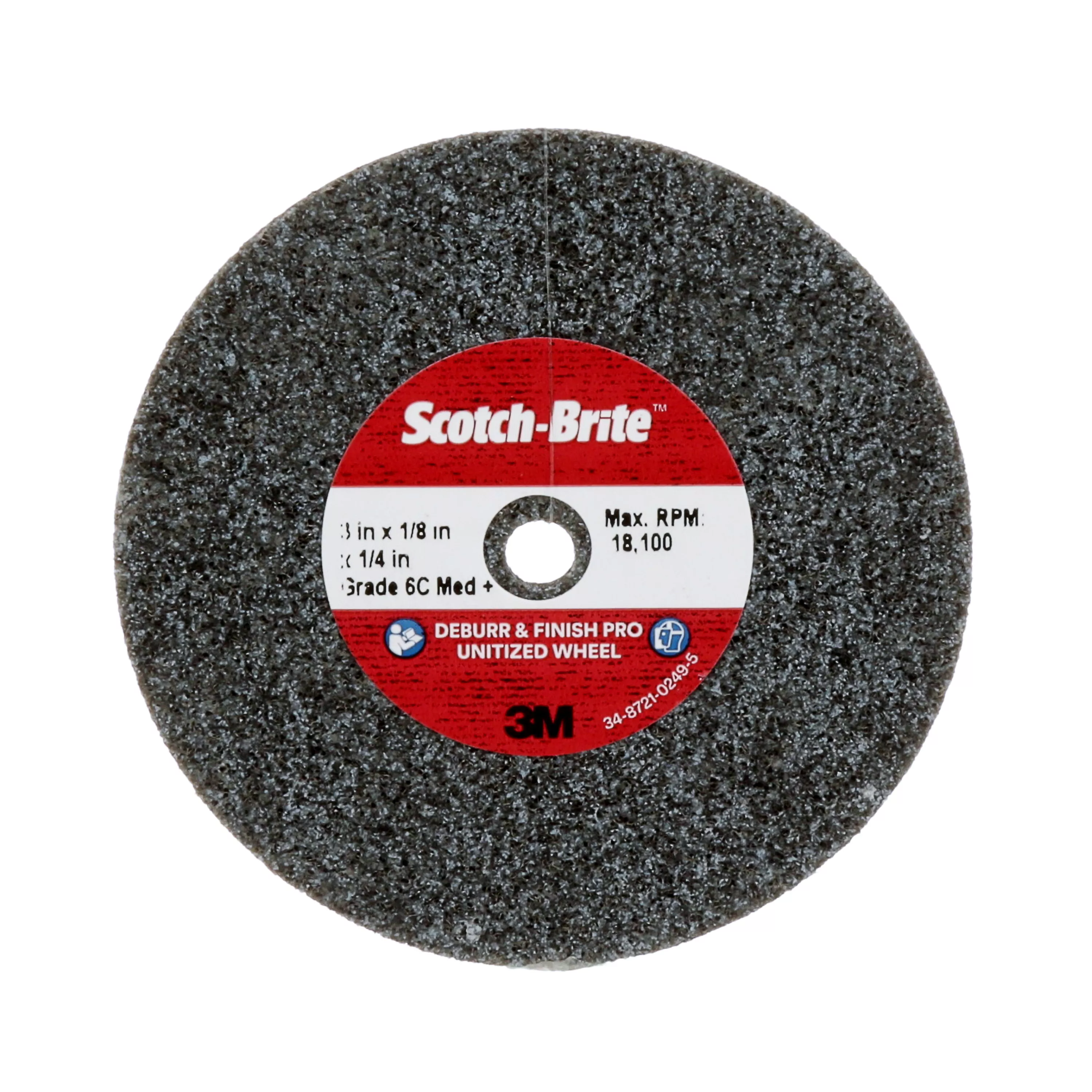 SKU 7100053418 | Scotch-Brite™ Deburr & Finish Pro Unitized Wheel