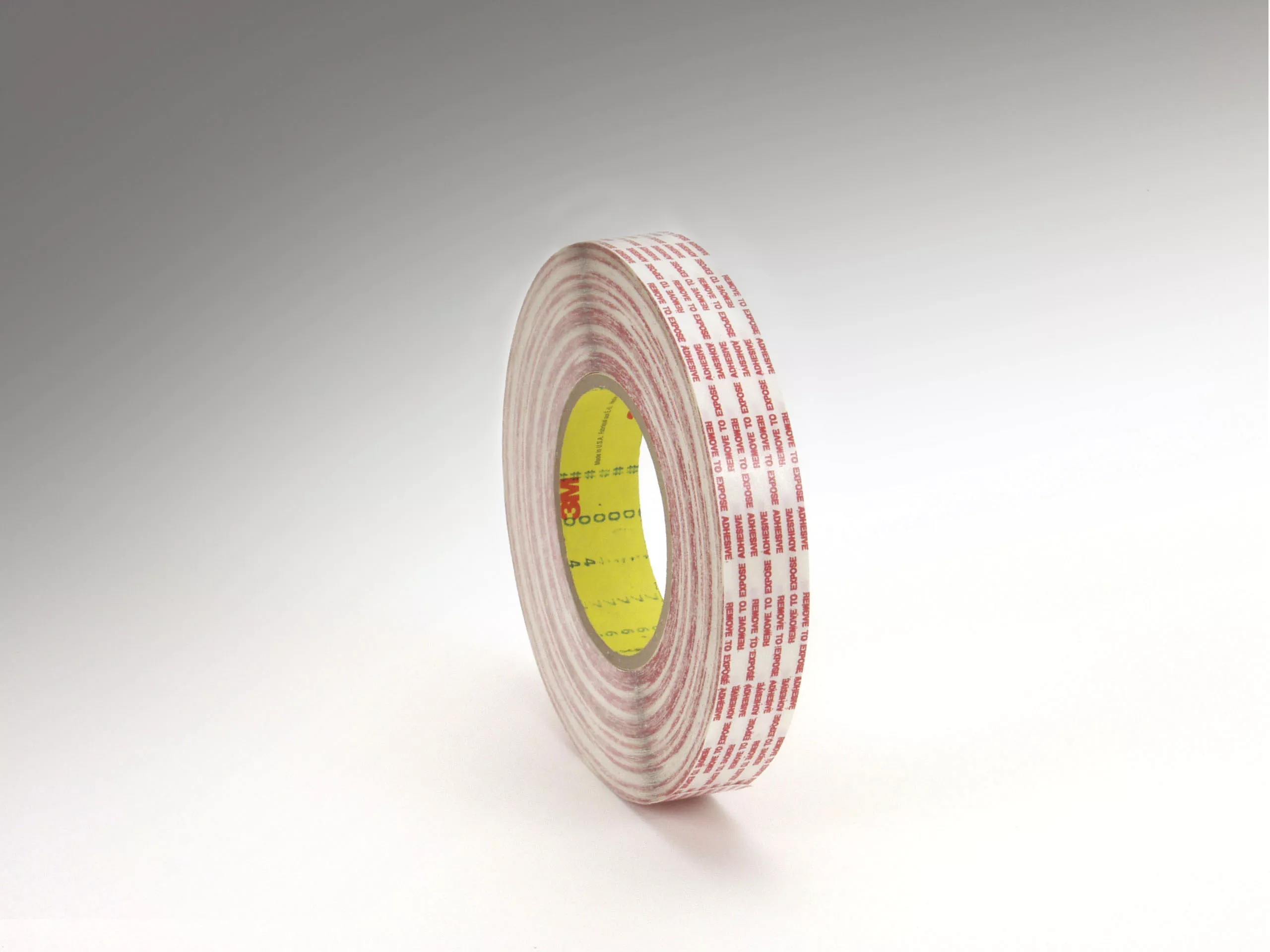 3M™ Double Coated Tape Extended Liner 476XL, Translucent, 1 in x 540 yd, 6 mil, 6 Roll/Case