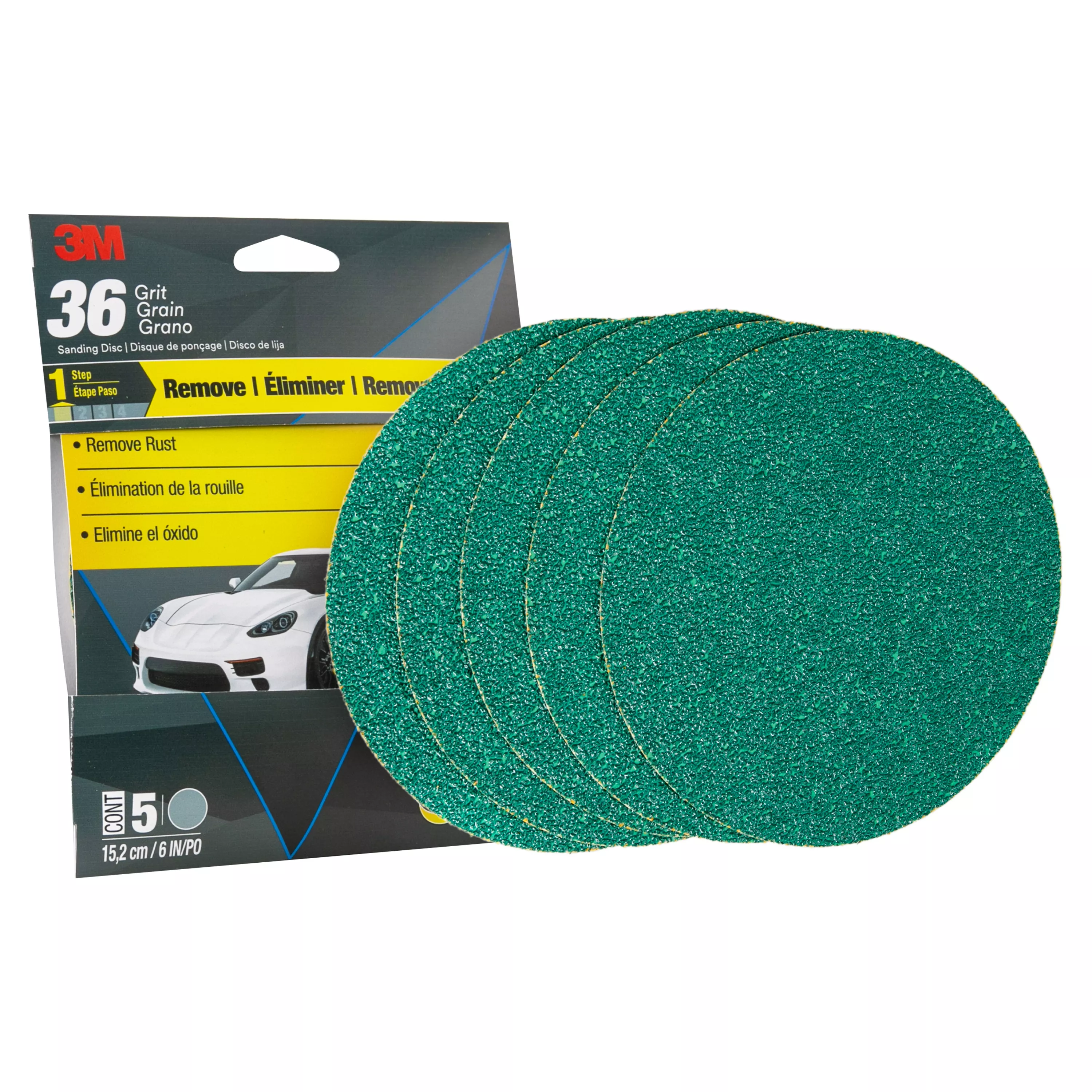 SKU 7010363422 | 3M™ Green Corps™ Sanding Disc with Stikit™ Attachment