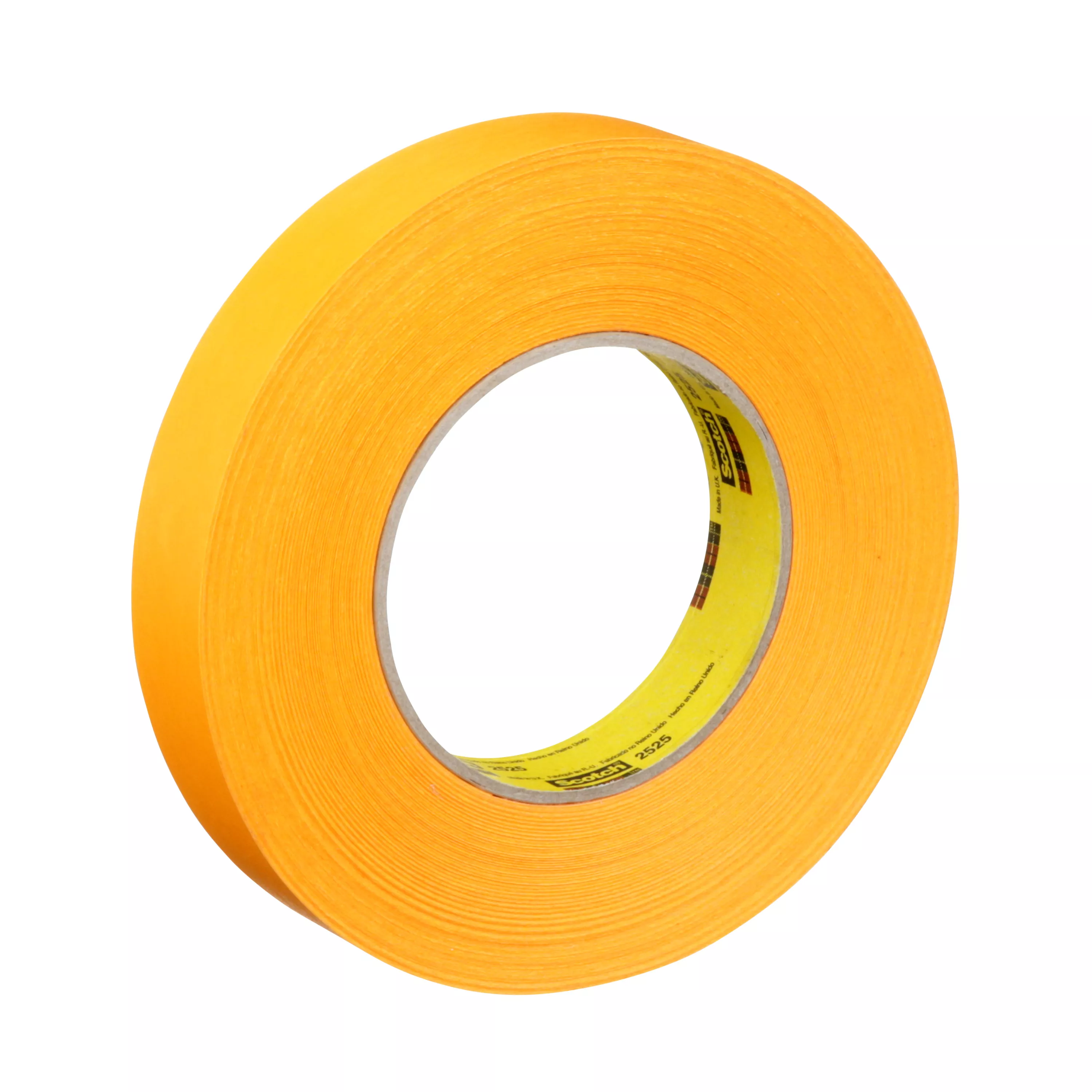 3M™ Performance Flatback Tape 2525, Orange, 24 mm x 55 m, 9.5 mil, 36
Rolls/Case