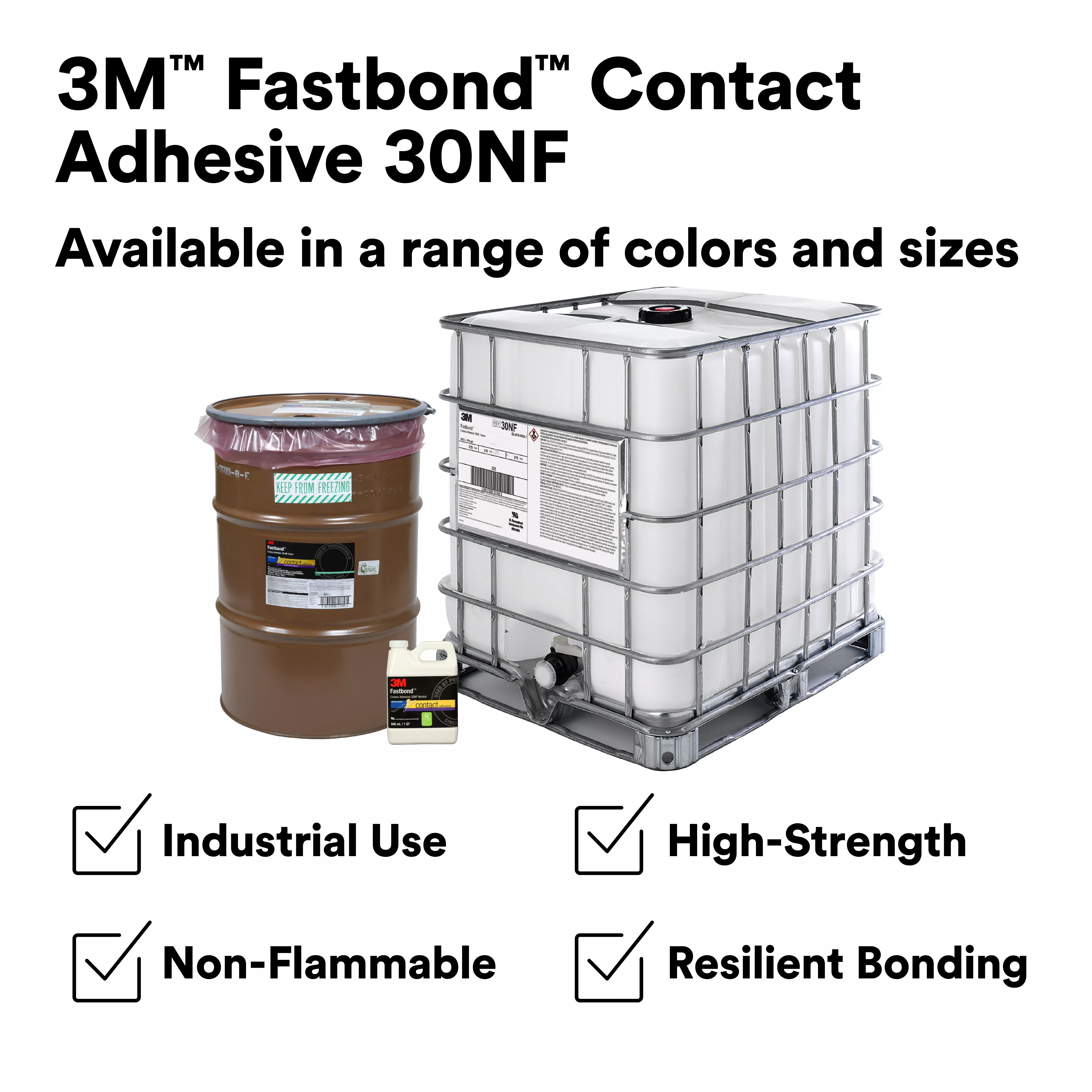 Product Number 30NF | 3M™ Fastbond™ Contact Adhesive 30NF