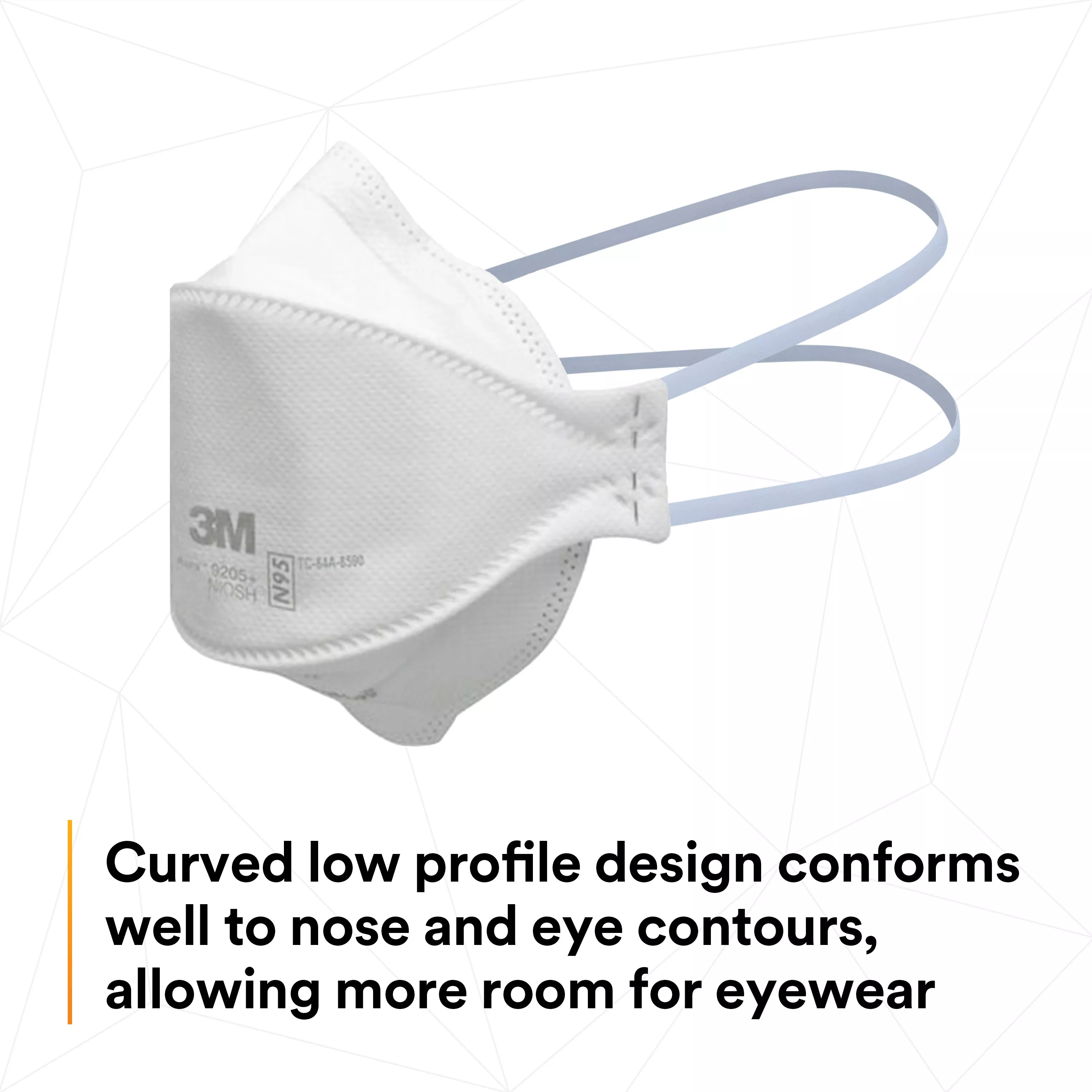 Product Number 9205+ | 3M™ Aura™ Particulate Respirator 9205+