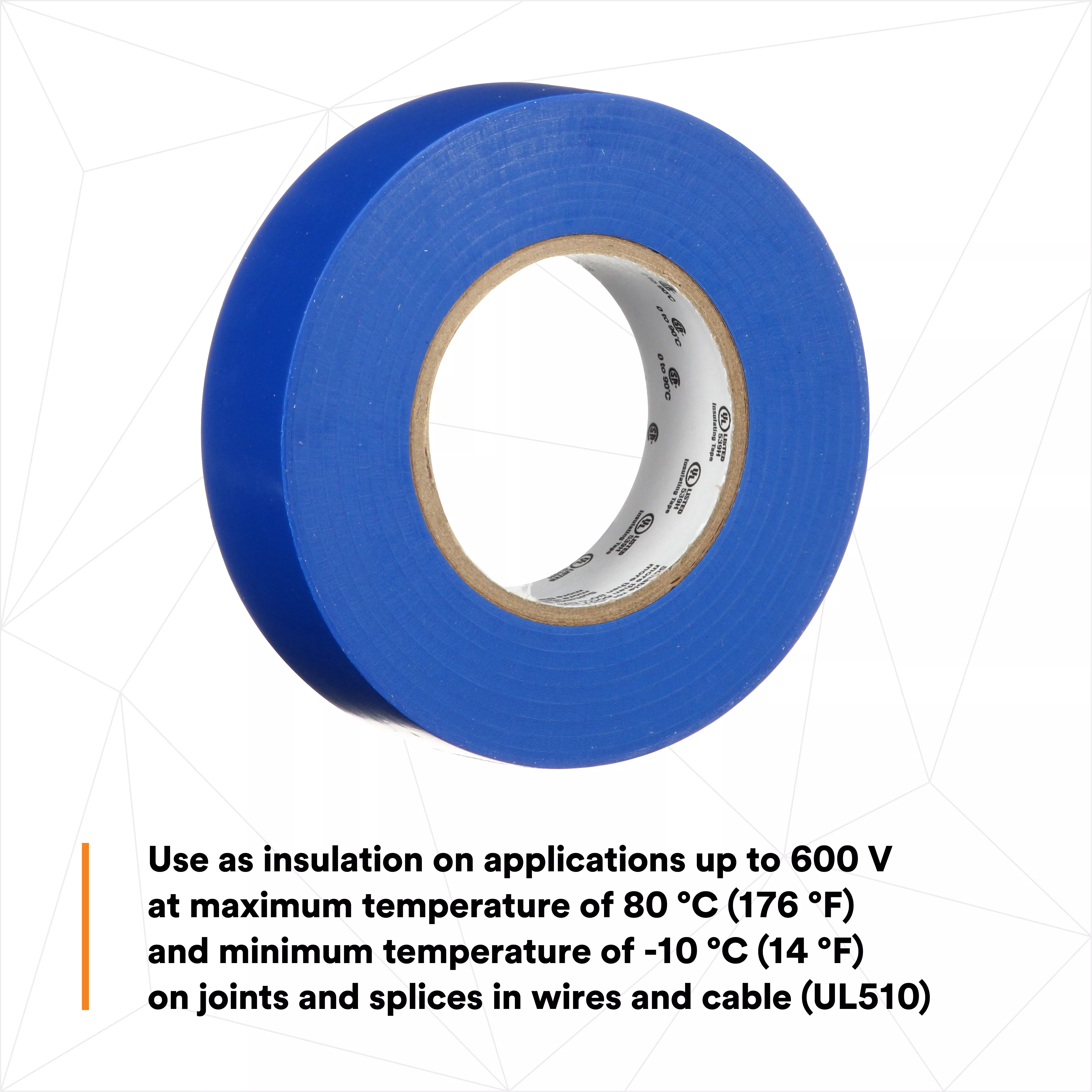 SKU 7100169429 | 3M™ Temflex™ Vinyl Electrical Tape 165