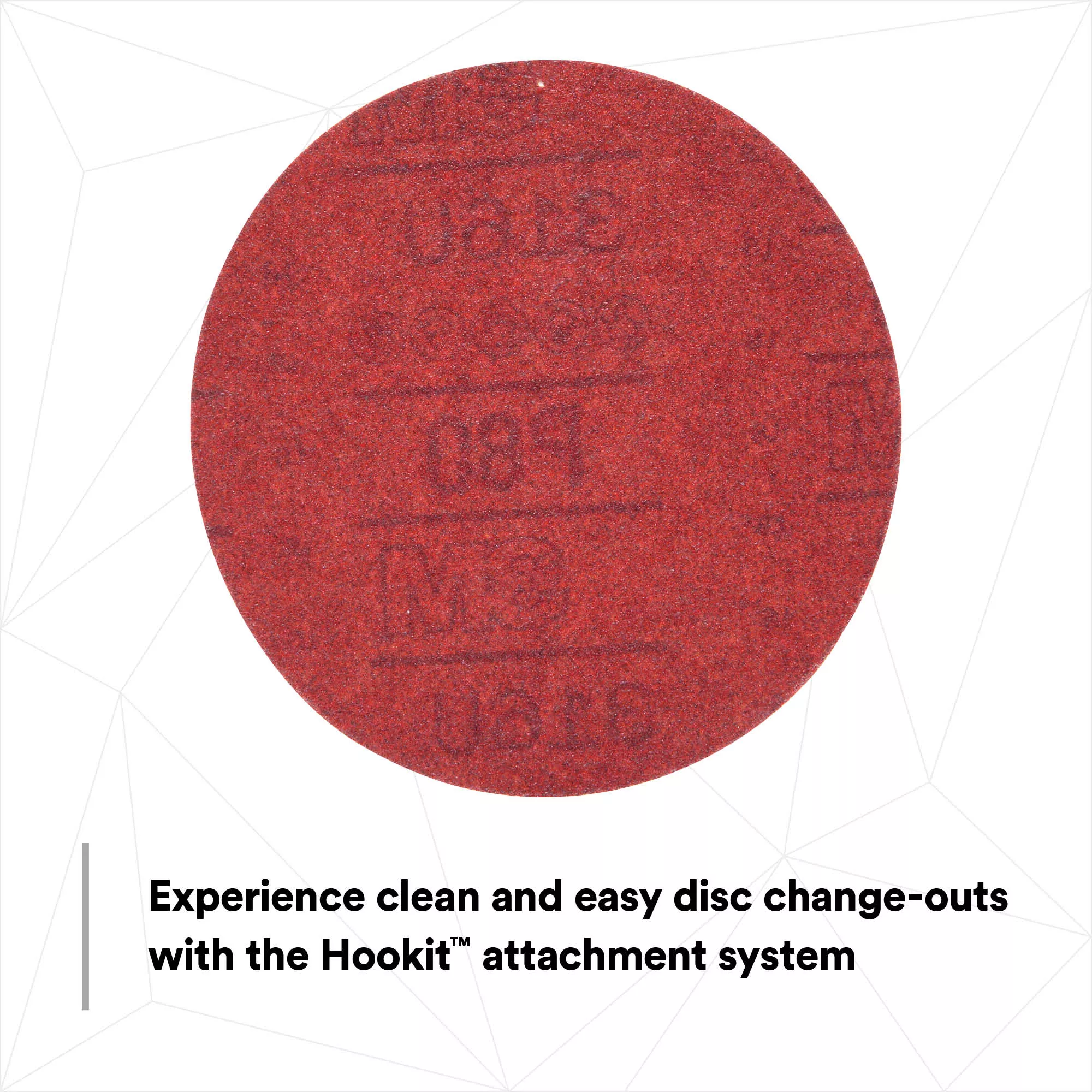 SKU 7000045464 | 3M™ Hookit™ Red Abrasive Disc