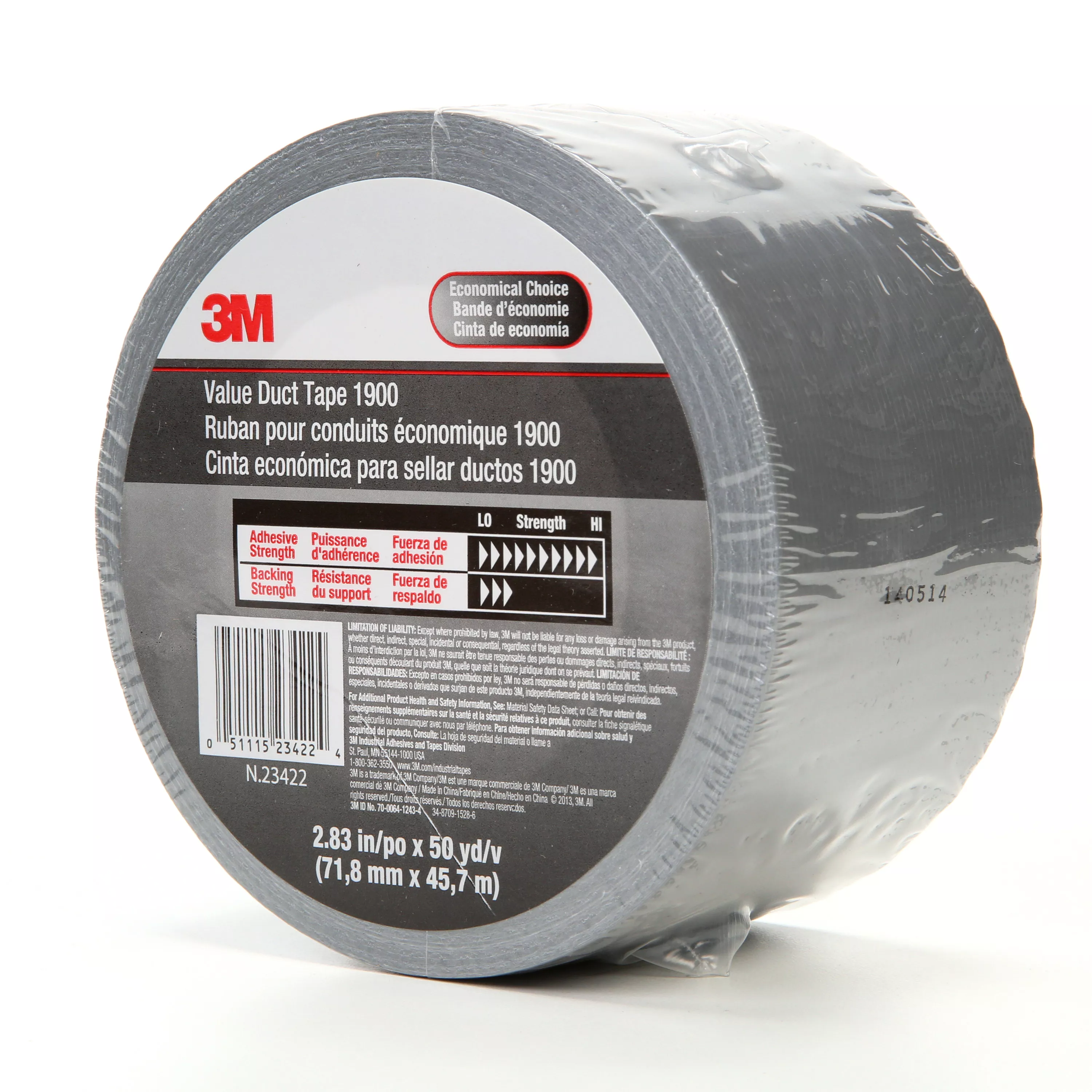 SKU 7000124256 | 3M™ Value Duct Tape 1900