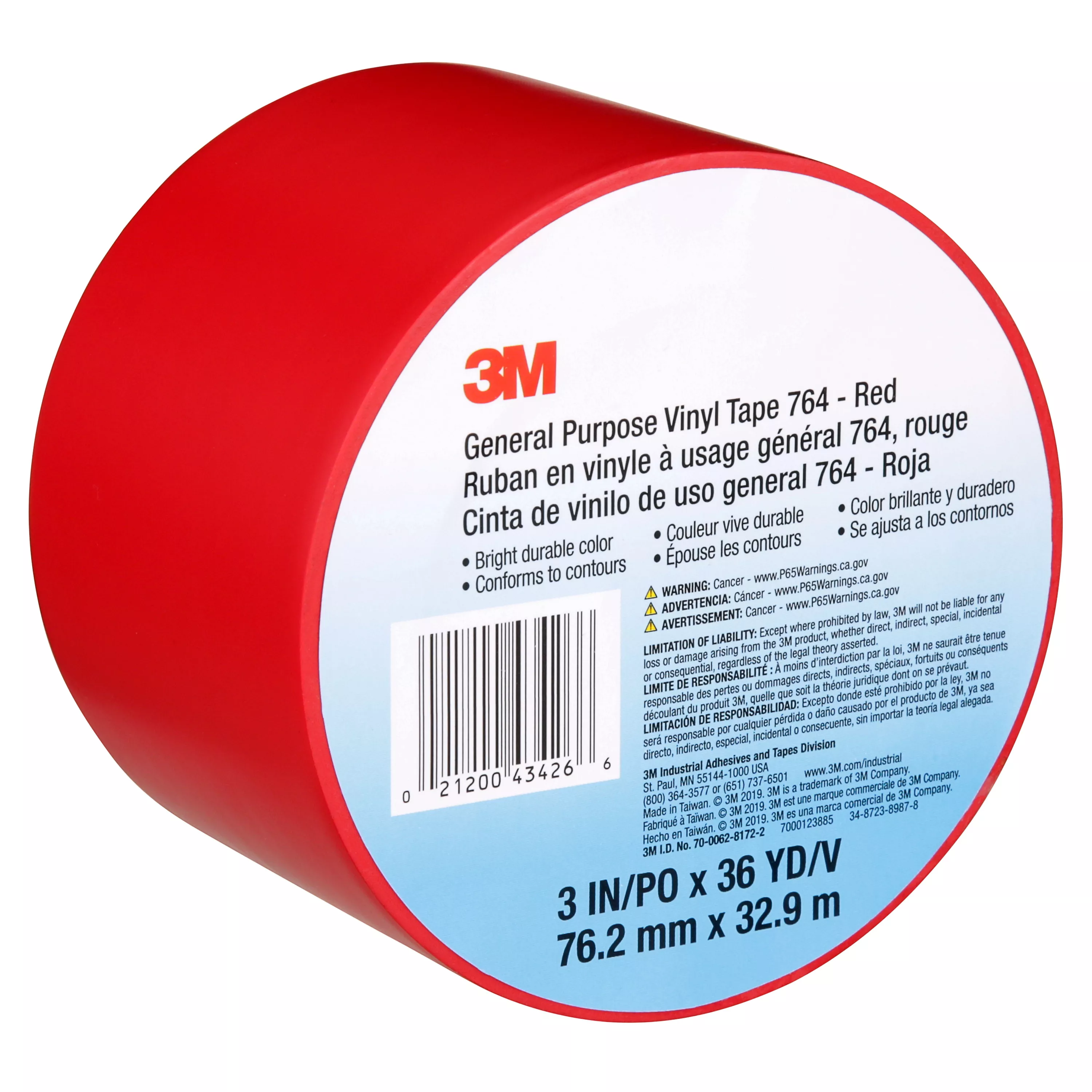 Product Number 764 | 3M™ General Purpose Vinyl Tape 764