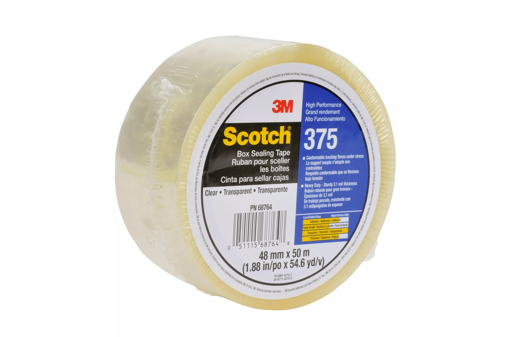 SKU 7010295456 | Scotch® Box Sealing Tape 375