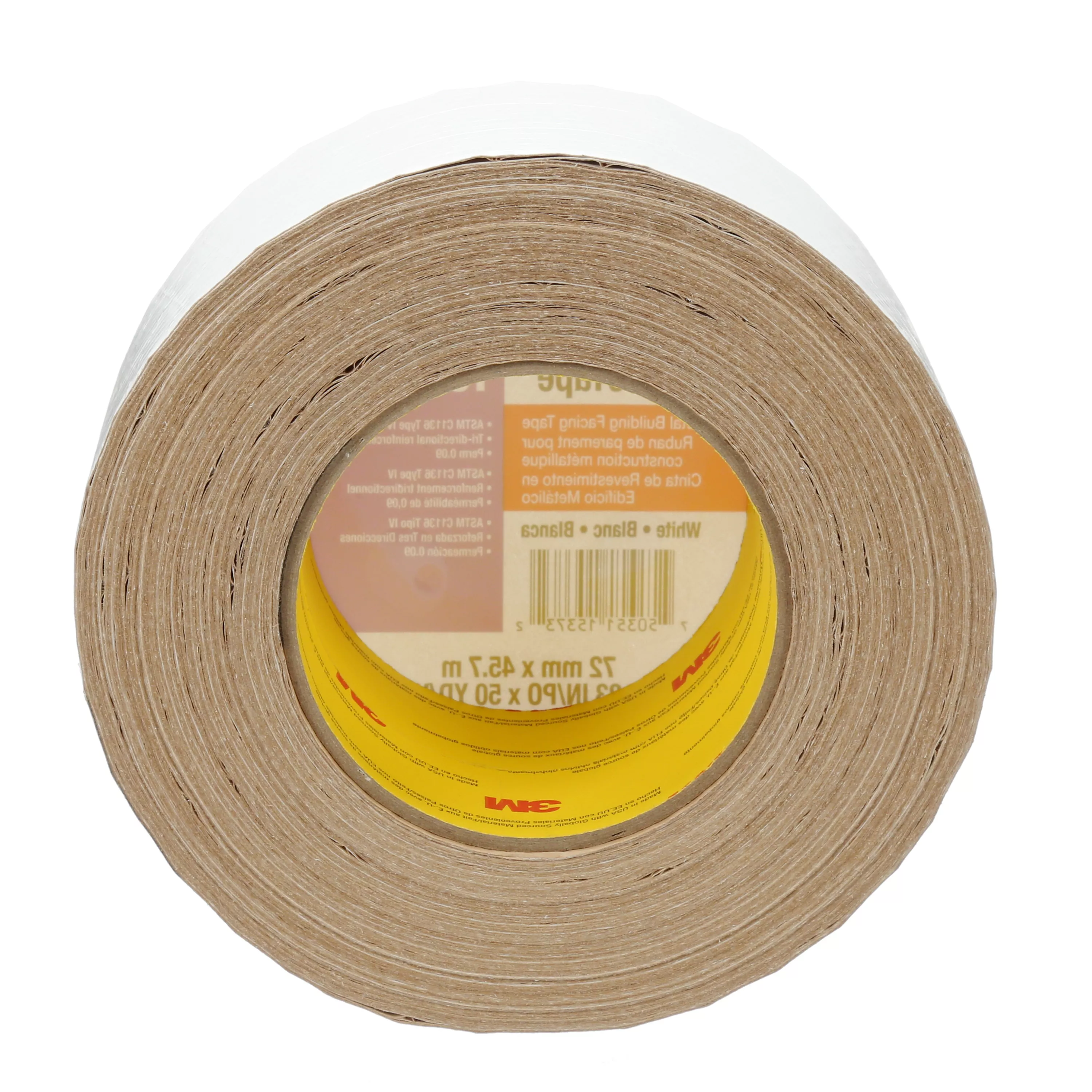 SKU 7100043751 | 3M™ Venture Tape™ Metal Building Facing Tape 1537CW