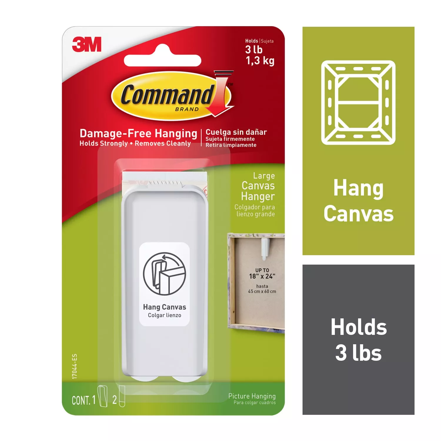 Command™ Large Canvas Hanger 17044-ES