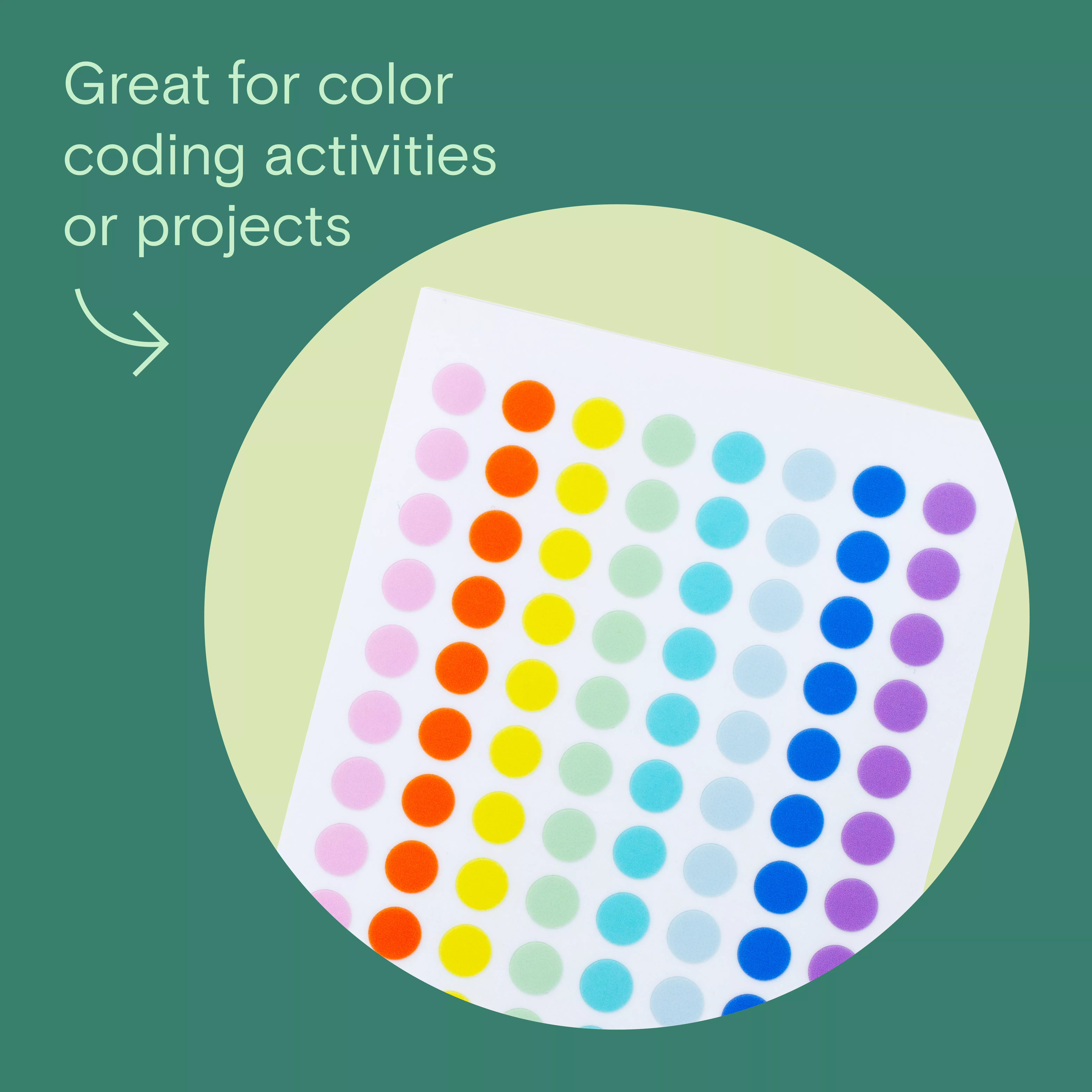 SKU 7100324536 | Post-it® Planner Dots NTD9-PD-1