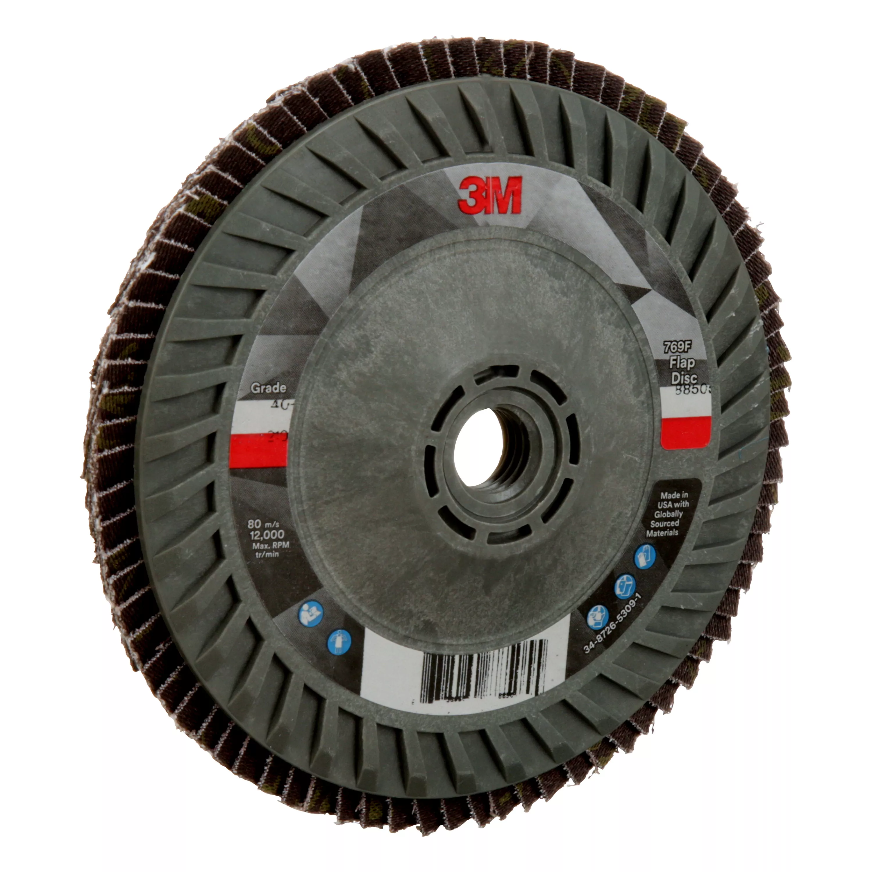 SKU 7100243883 | 3M™ Flap Disc 769F