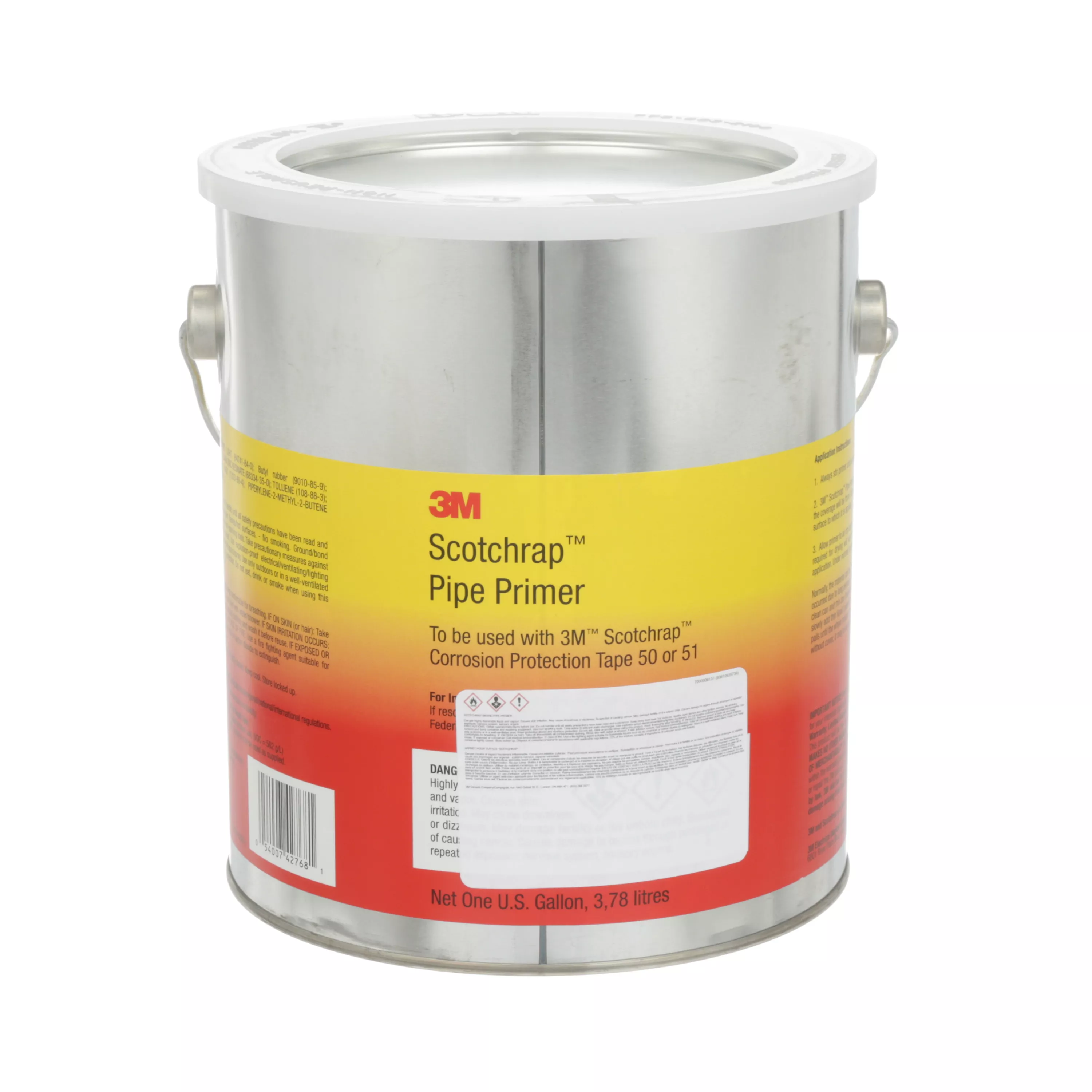 3M™ Scotchrap™ Pipe Primer, 1 gallon can, 1 gallon/container, 4 gallons/case