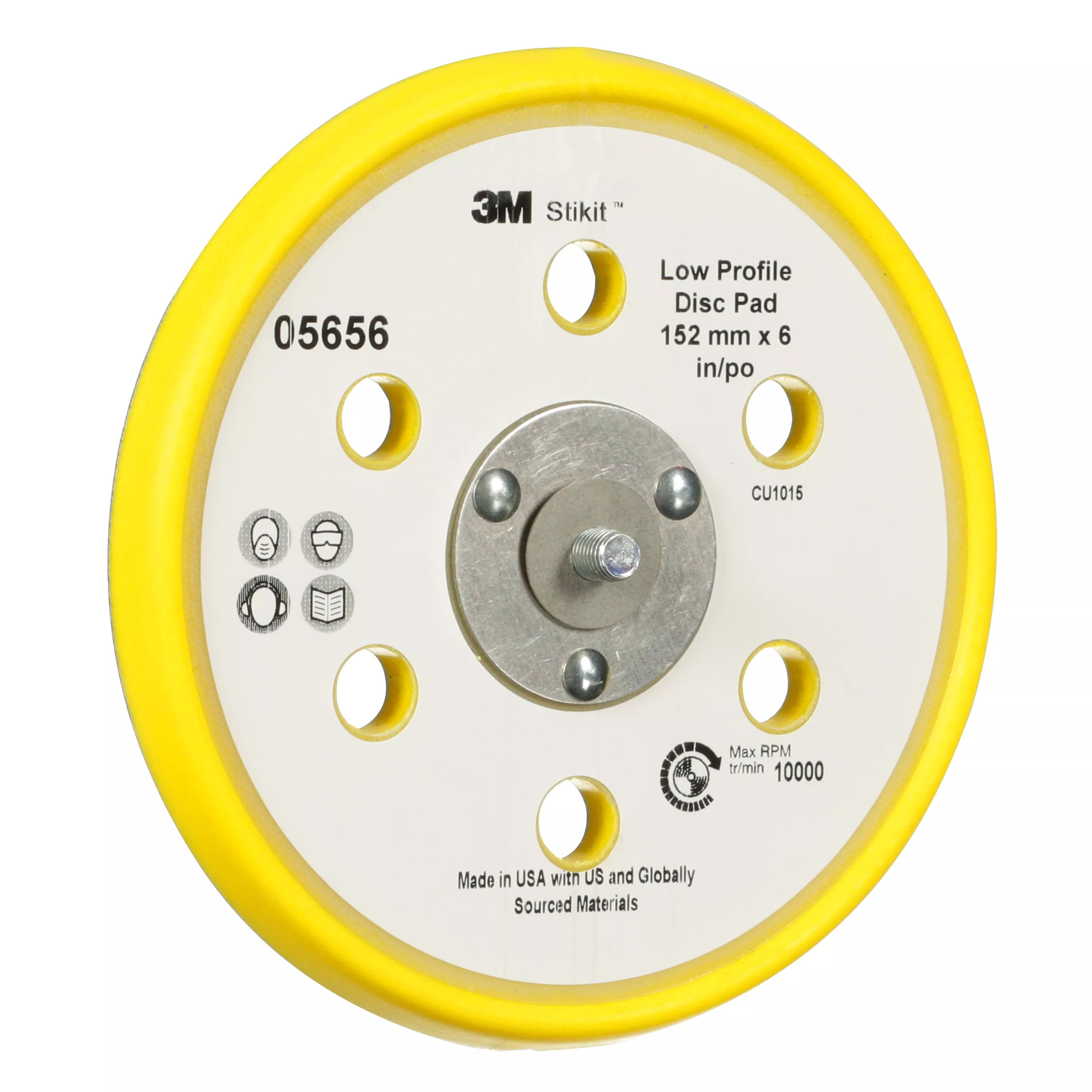 SKU 7000120068 | 3M™ Stikit™ Low Profile Abrasive Disc Back-up Pad 05656