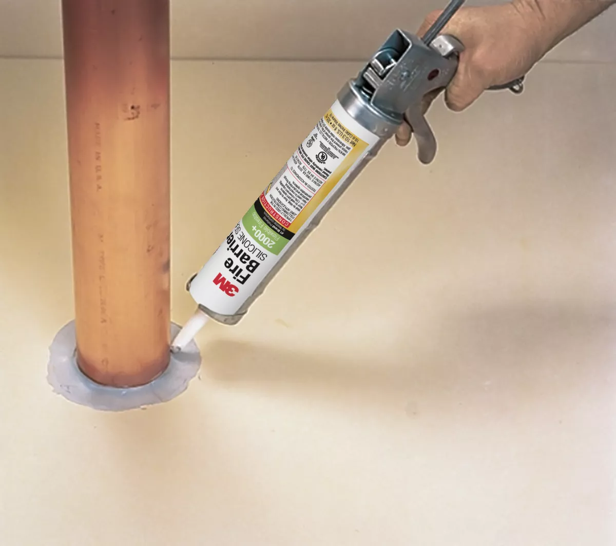 Product Number 2000+ | 3M™ Fire Barrier Silicone Sealant 2000+