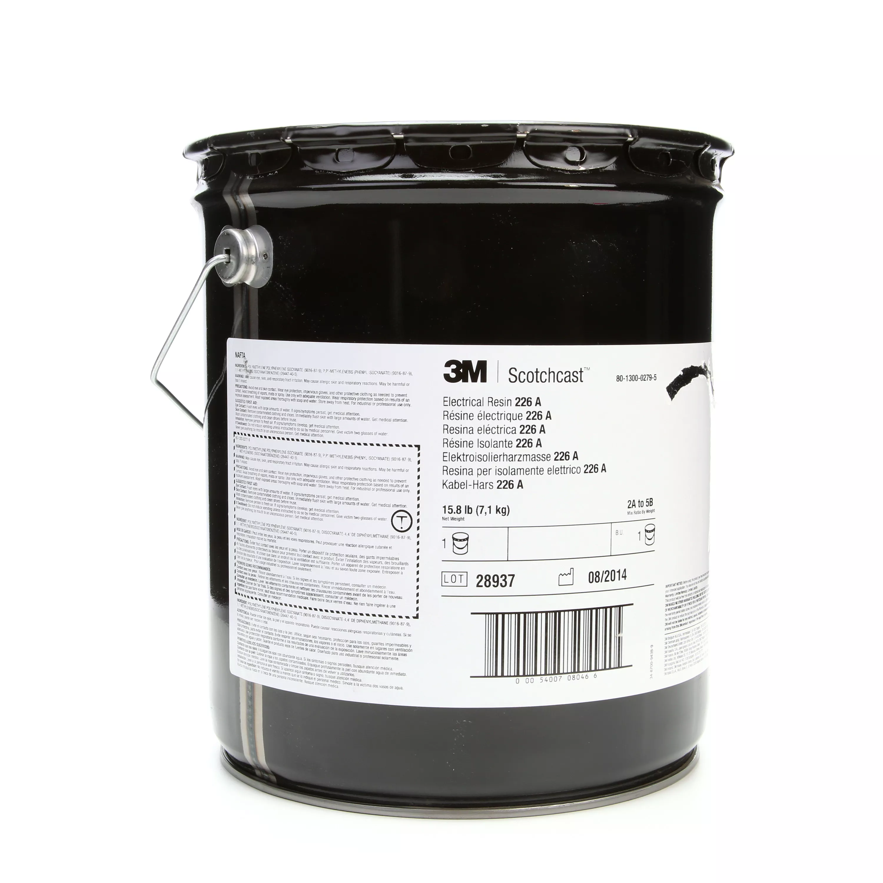 UPC 00054007080466 | 3M™ Scotchcast™ Electrical Resin 226 Part A (15.8 lb)