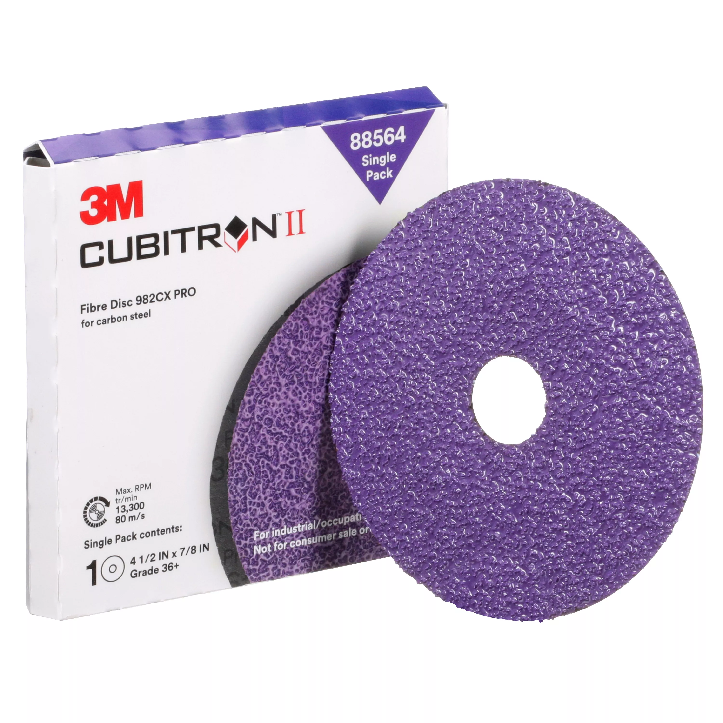 UPC 00638060885642 | 3M™ Cubitron™ II Fibre Disc 982CX Pro