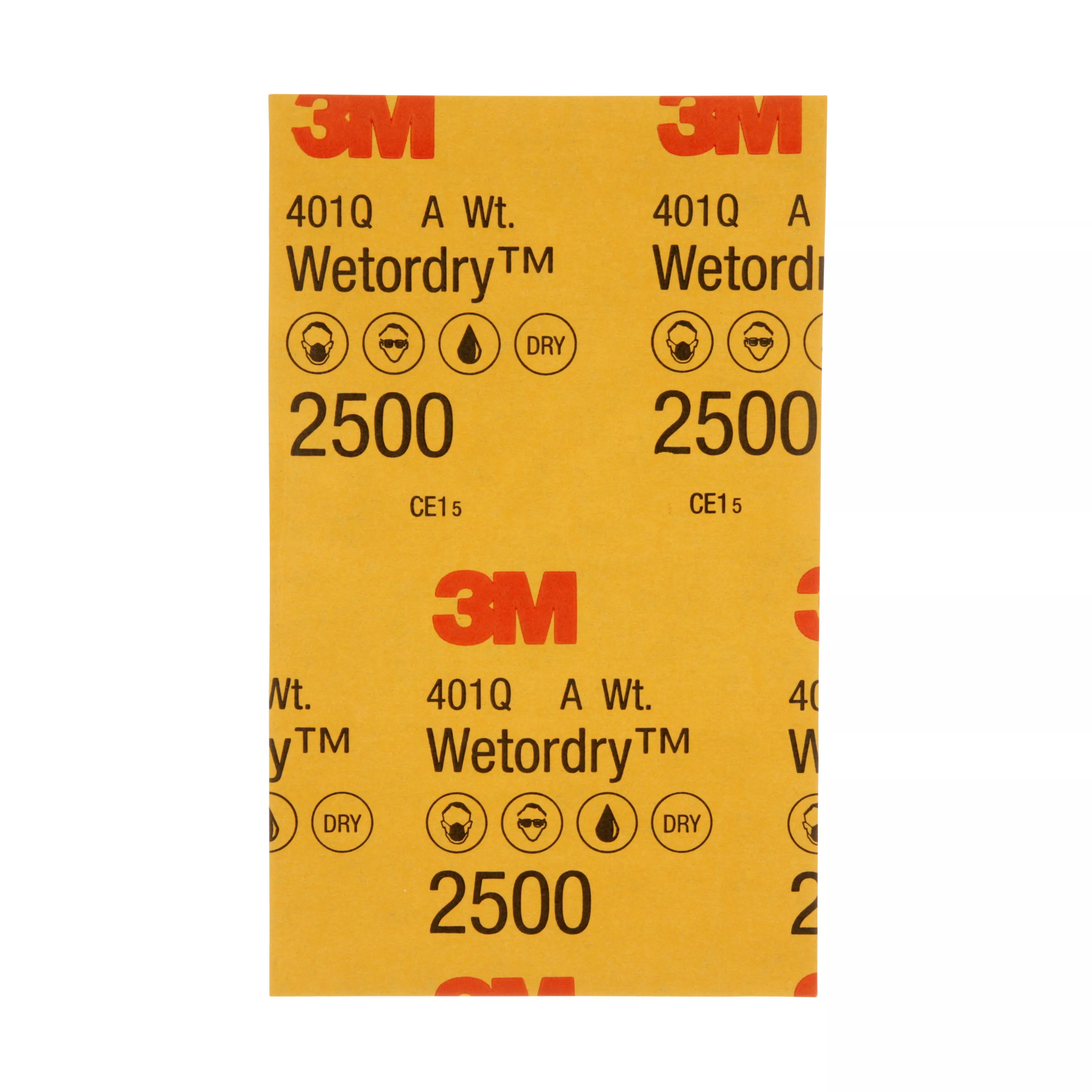 SKU 7000028117 | 3M™ Wetordry™ Abrasive Sheet 401Q