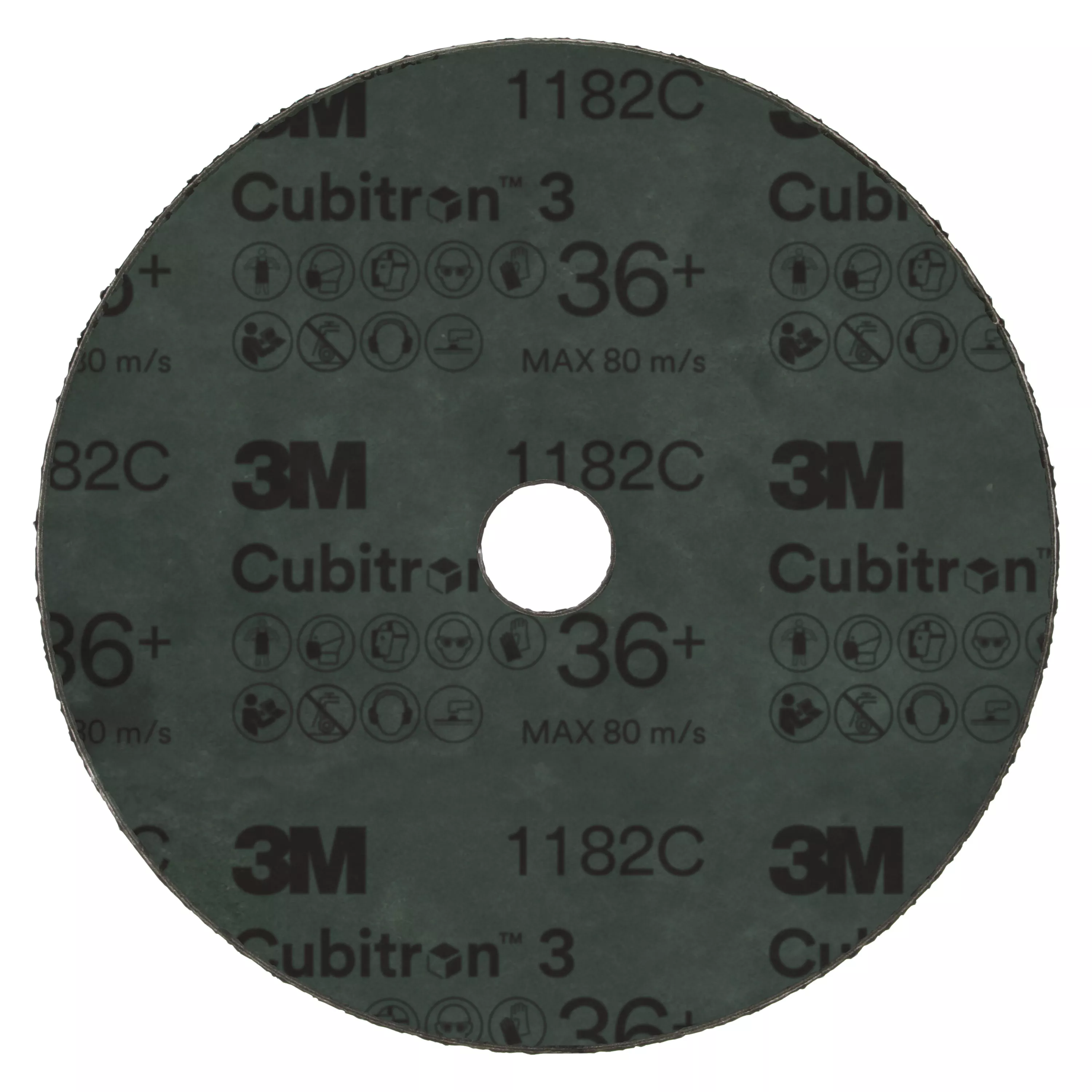 SKU 7100309904 | 3M™ Cubitron™ 3 Fibre Disc 1182C