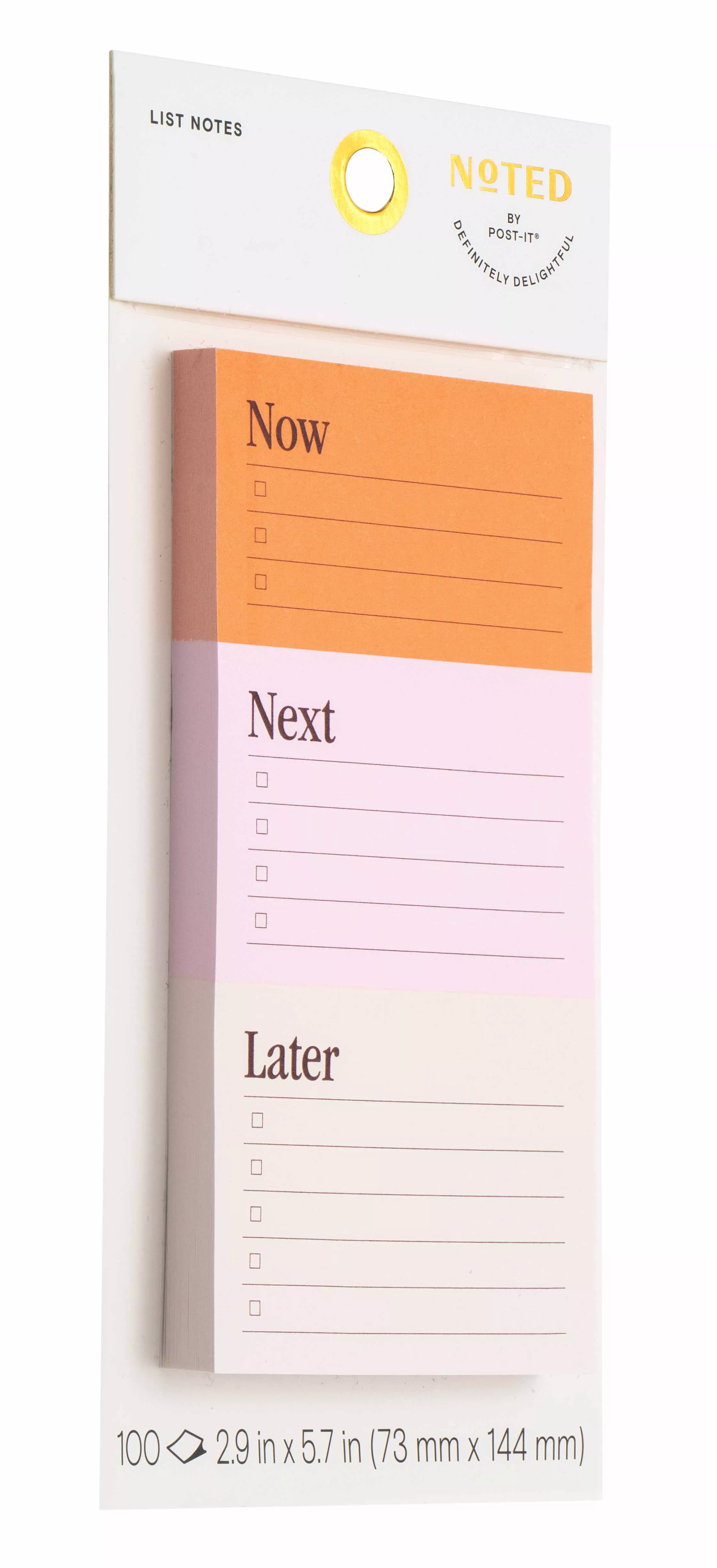 SKU 7100325074 | Post-it® List Notes NTD9-36-1