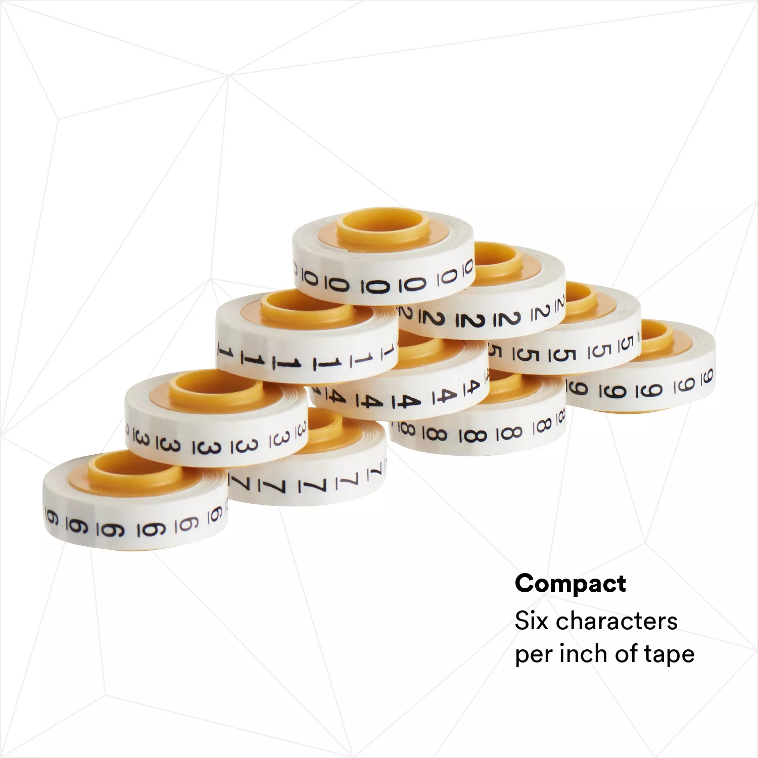 SKU 7000006035 | 3M™ ScotchCode™ Wire Marker Tape Dispenser with Tape STD-0-9