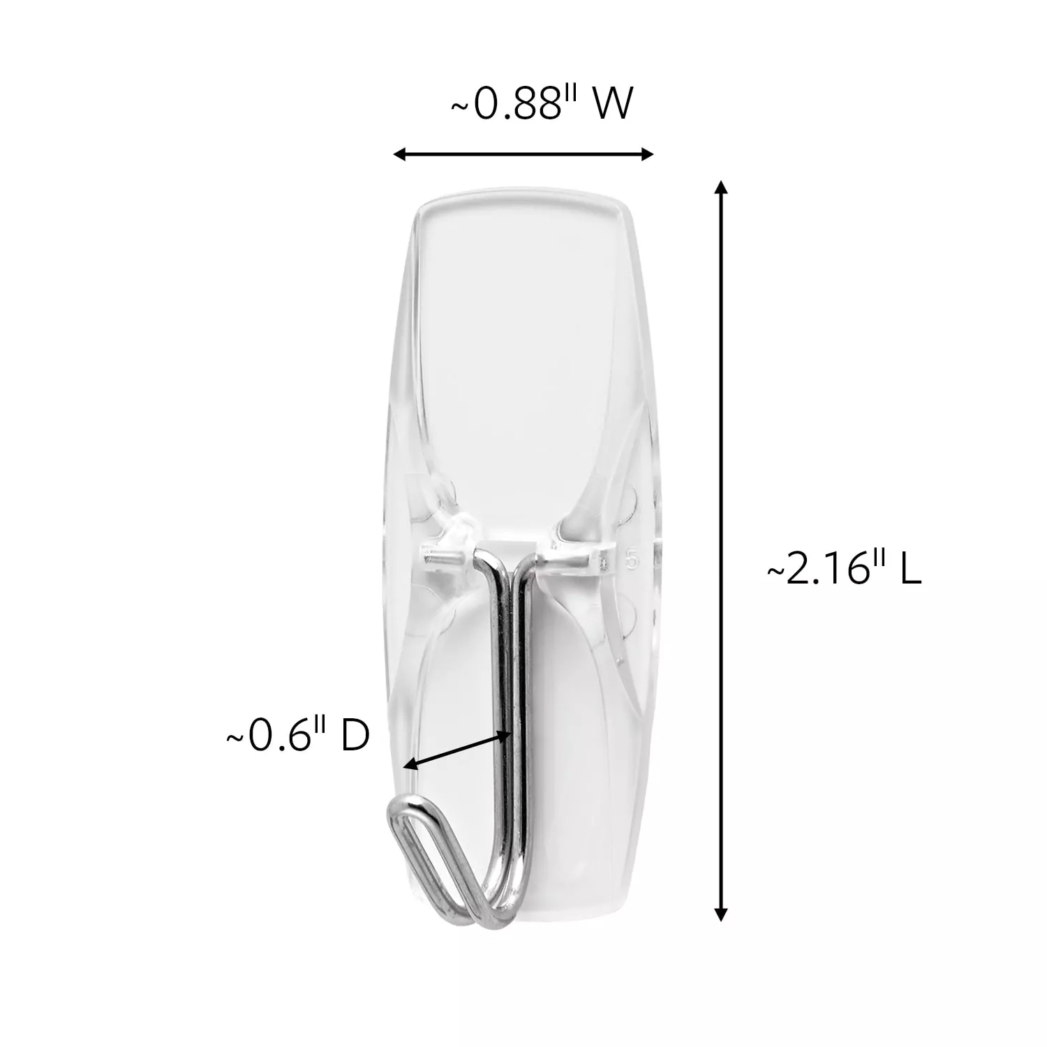 UPC 00051141409511 | Command™ Clear Medium Wire Toggle Hook 17065CLR-ES