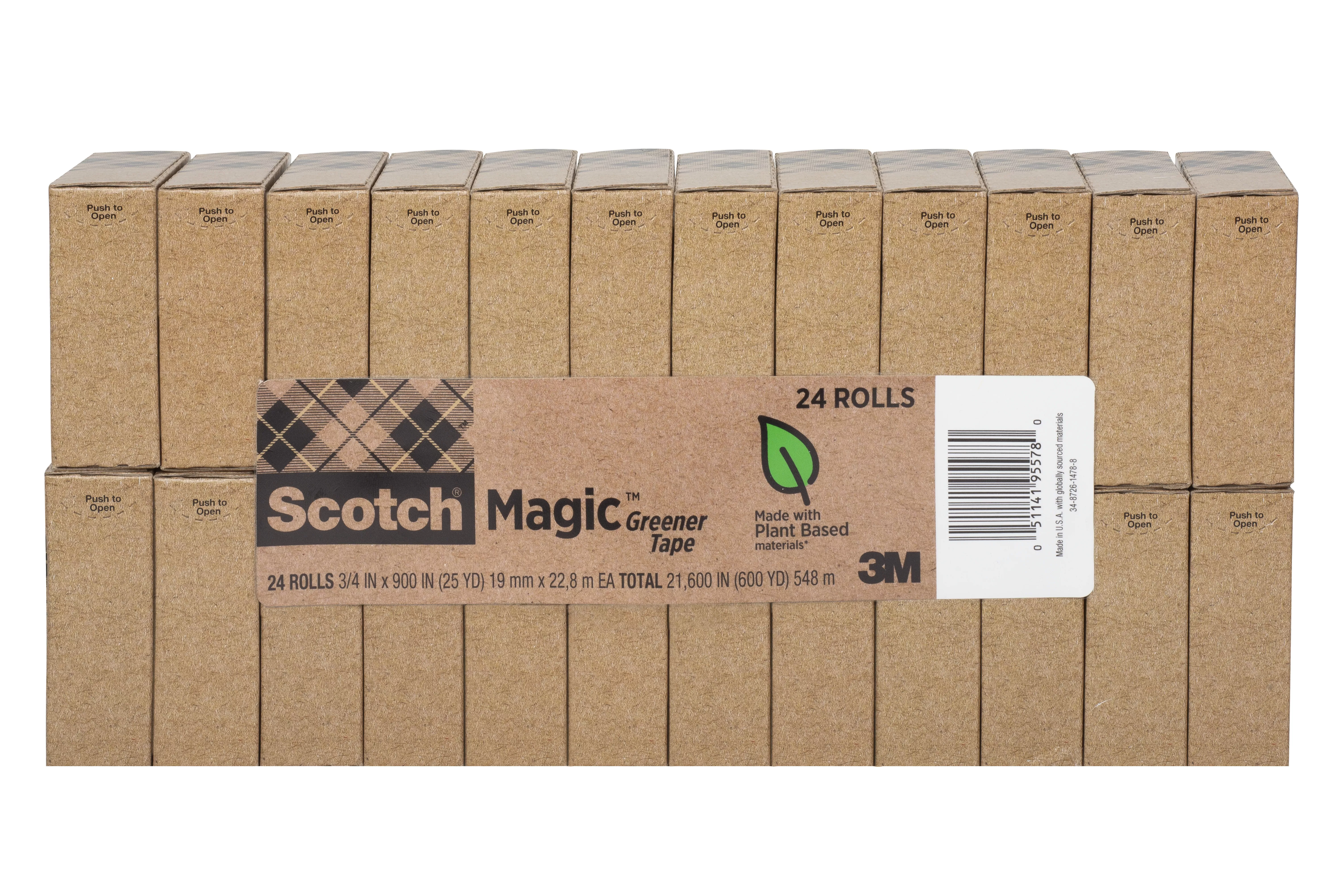 SKU 7010311650 | Scotch® Magic™ Greener Tape 812-24P