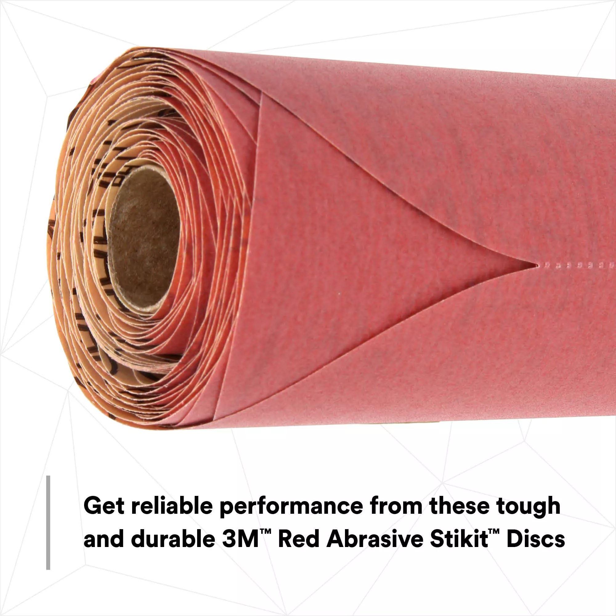 SKU 7000119766 | 3M™ Red Abrasive Stikit™ Disc