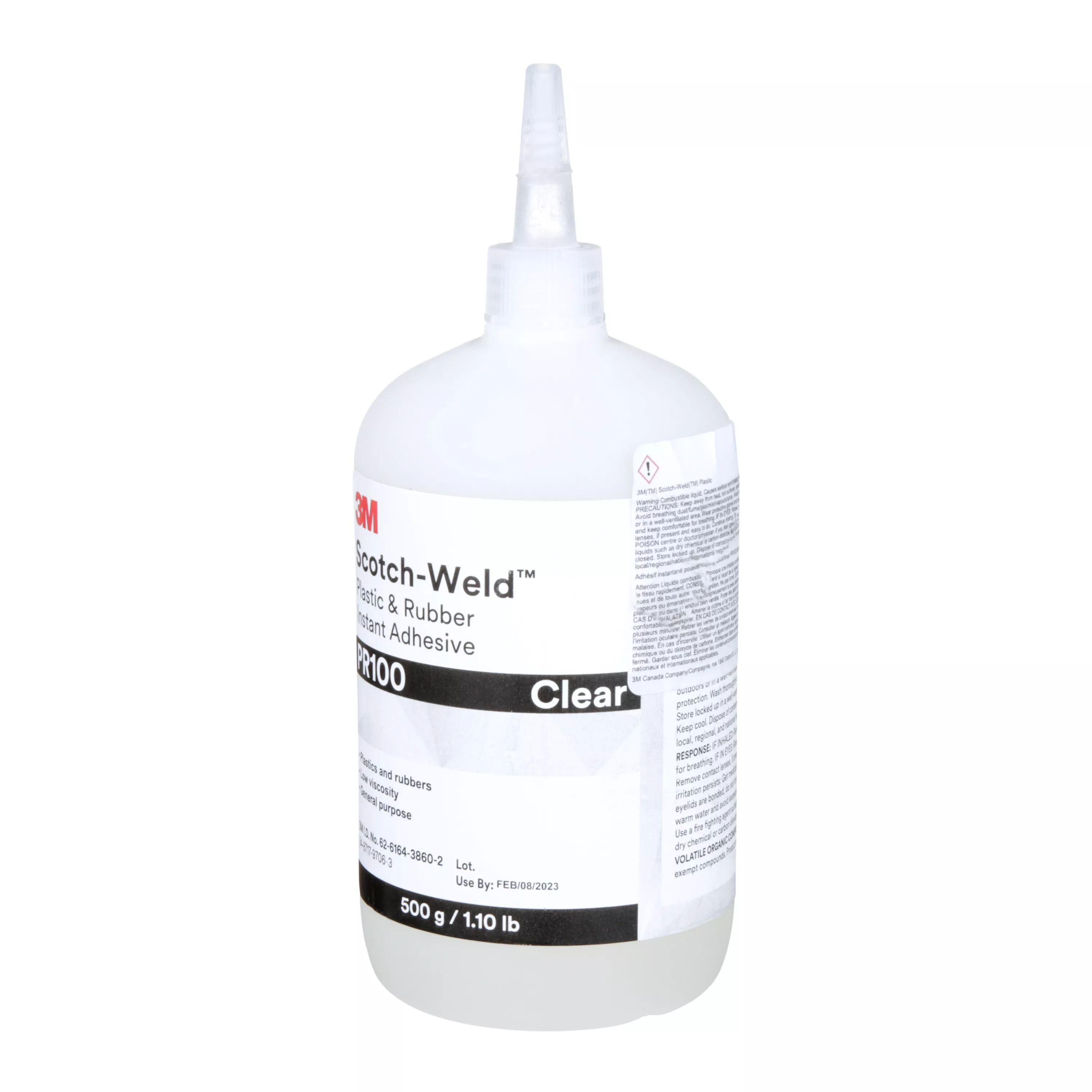 SKU 7100039200 | 3M™ Scotch-Weld™ Plastic & Rubber Instant Adhesive PR100