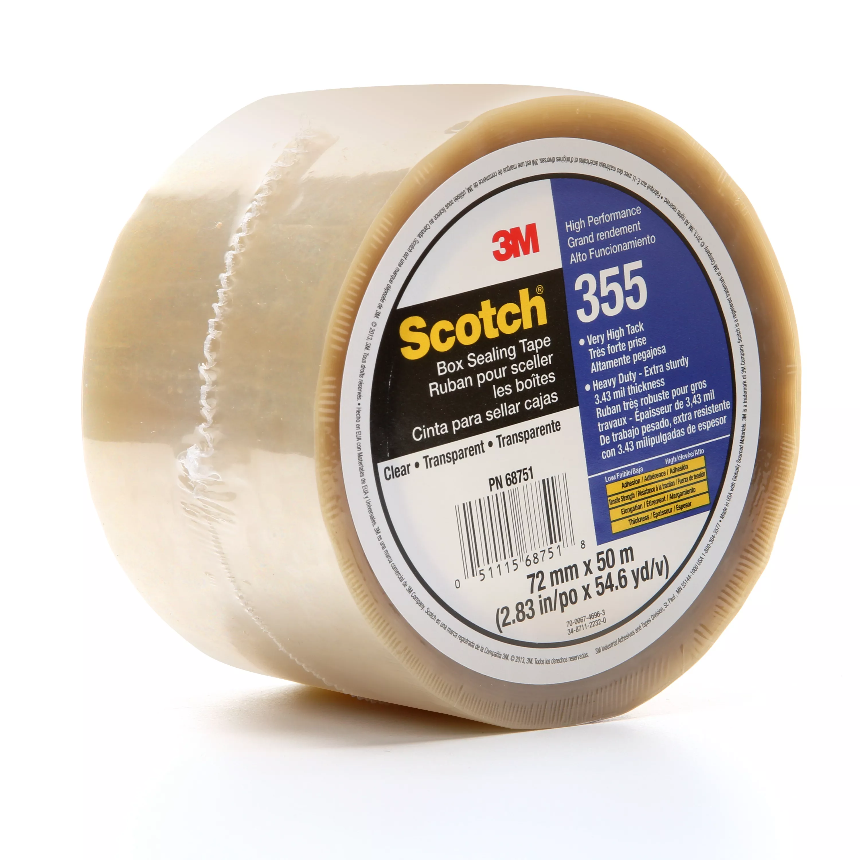 UPC 00051115687518 | Scotch® Box Sealing Tape 355