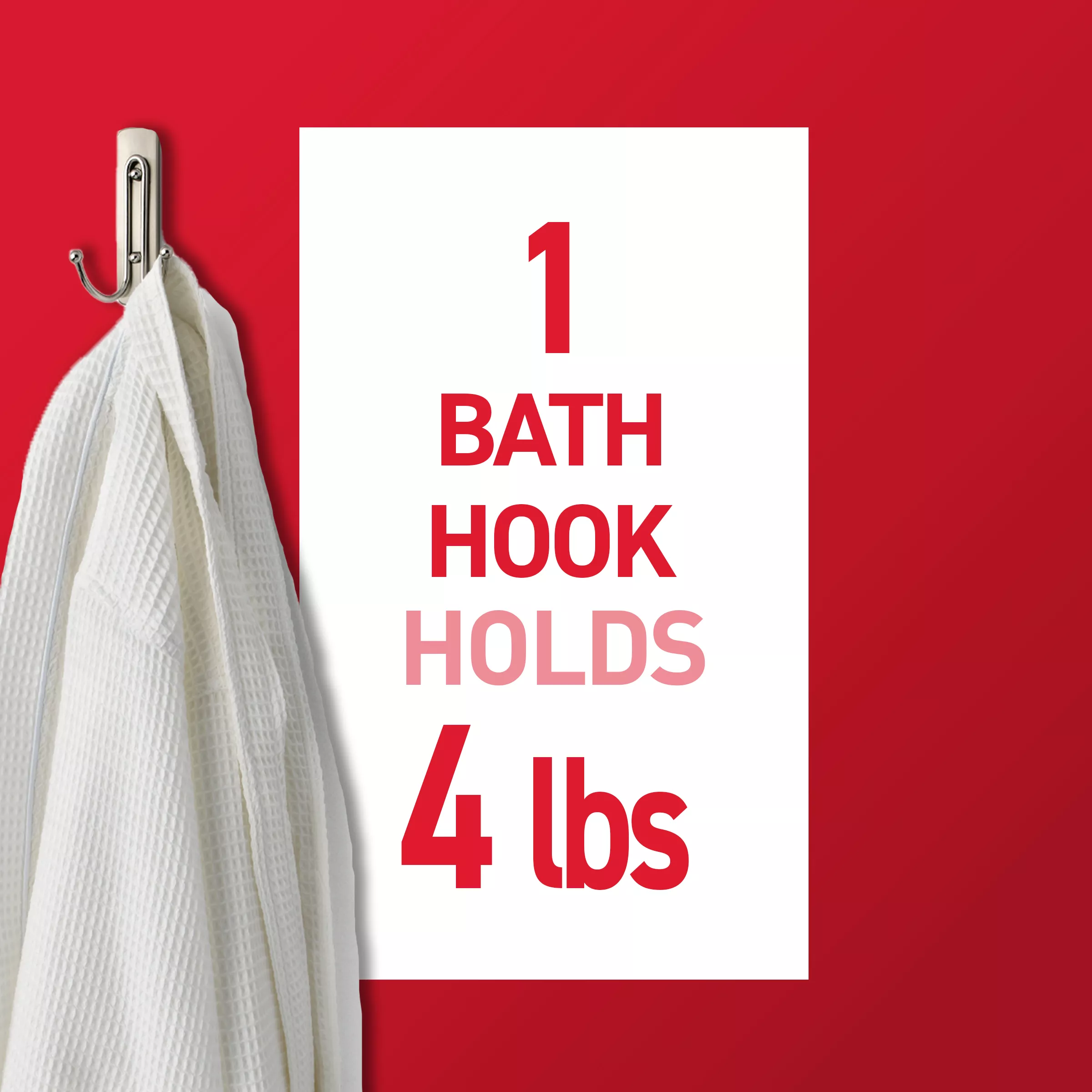 SKU 7100085990 | Command™ Large Double Bath Hook