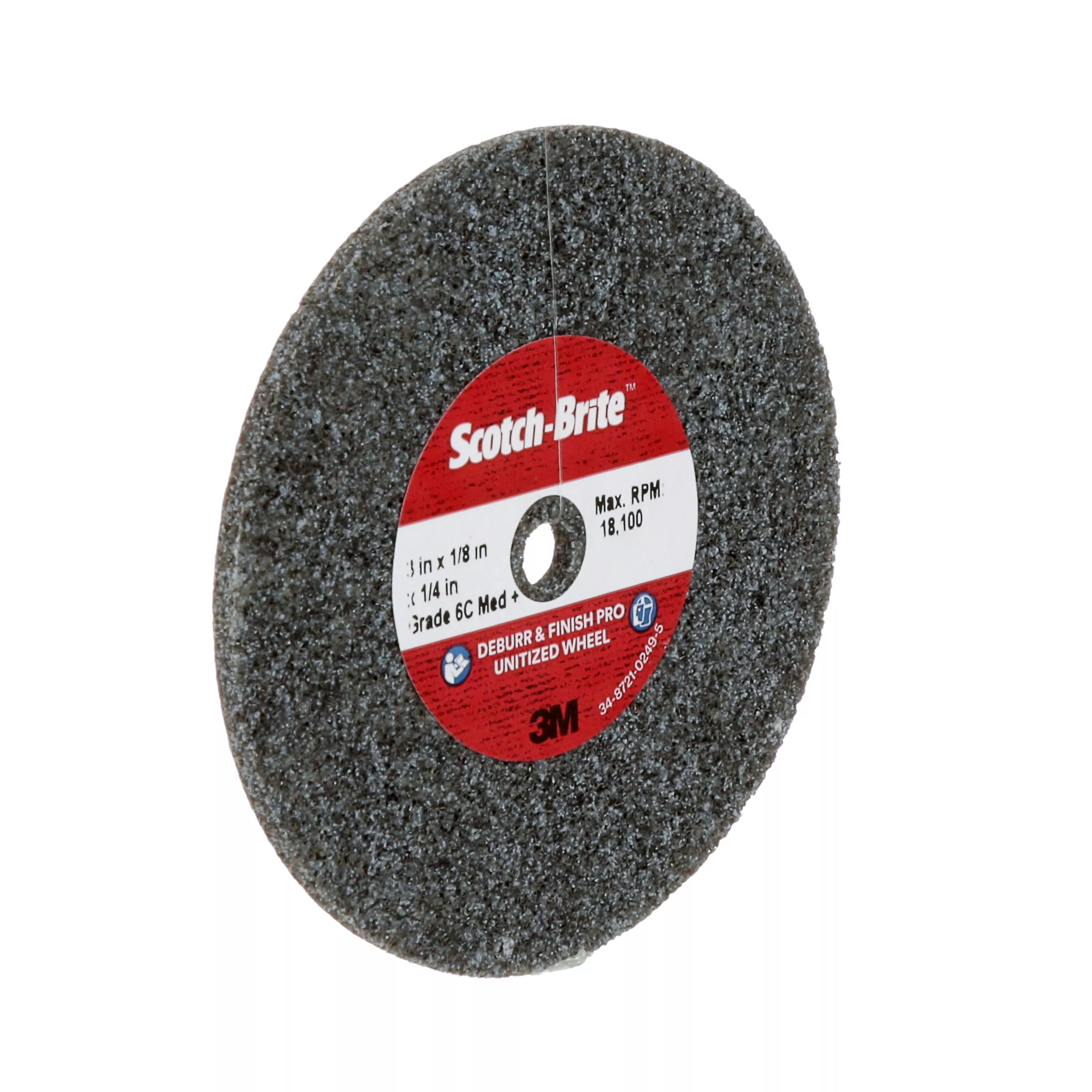 SKU 7100053418 | Scotch-Brite™ Deburr & Finish Pro Unitized Wheel