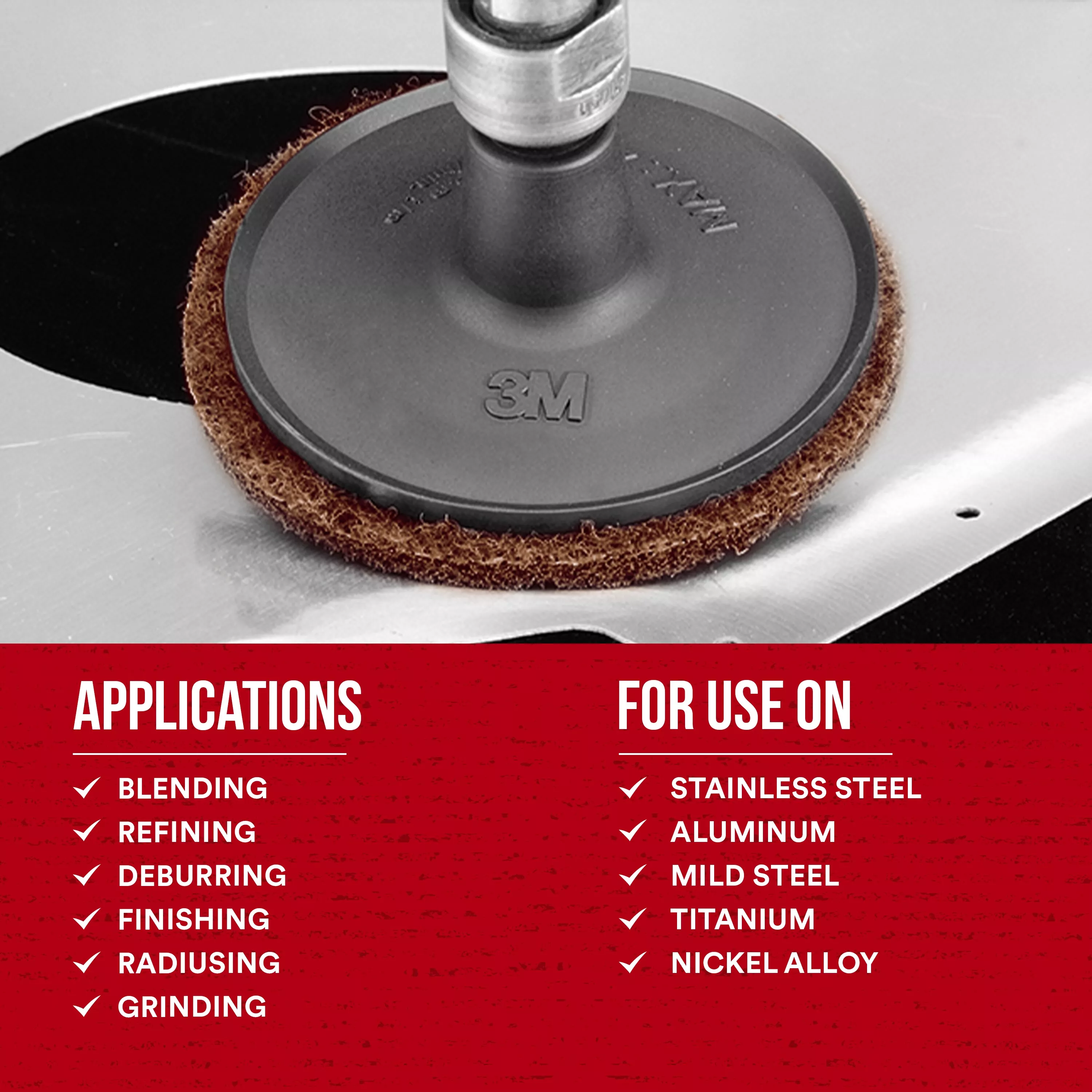 SKU 7000121086 | Scotch-Brite™ Roloc™ SL Surface Conditioning Disc