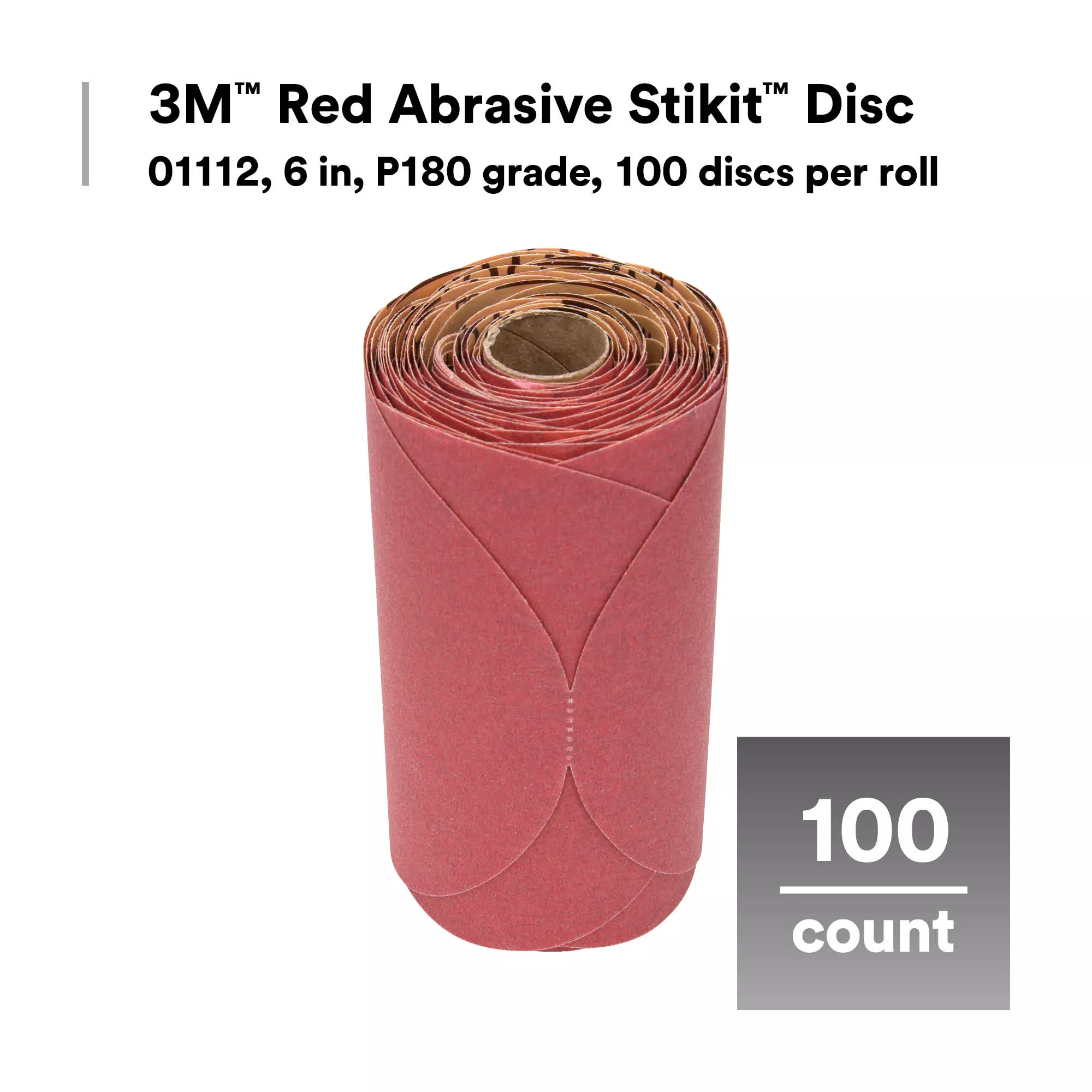 Product Number 316U | 3M™ Red Abrasive Stikit™ Disc